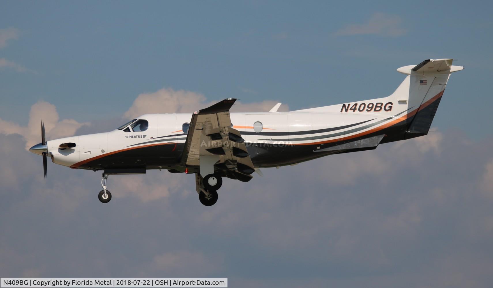 N409BG, 2011 Pilatus PC-12/47E C/N 1274, PC-12