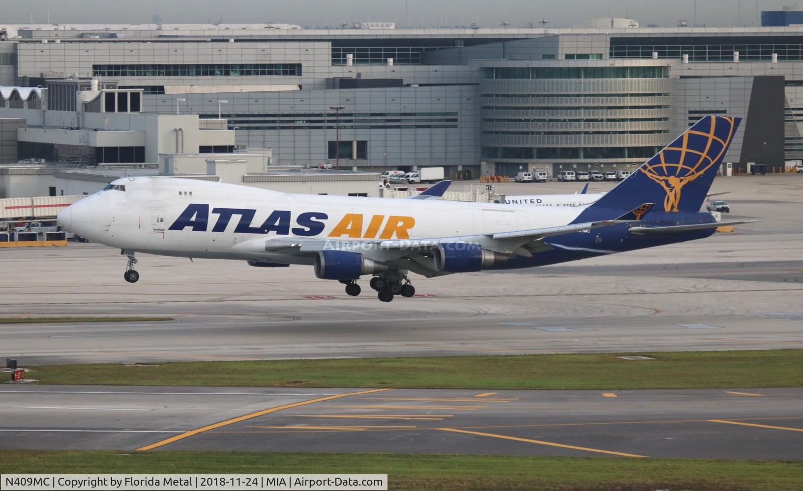 N409MC, 2000 Boeing 747-47UF C/N 30558/1242, Atlas Air