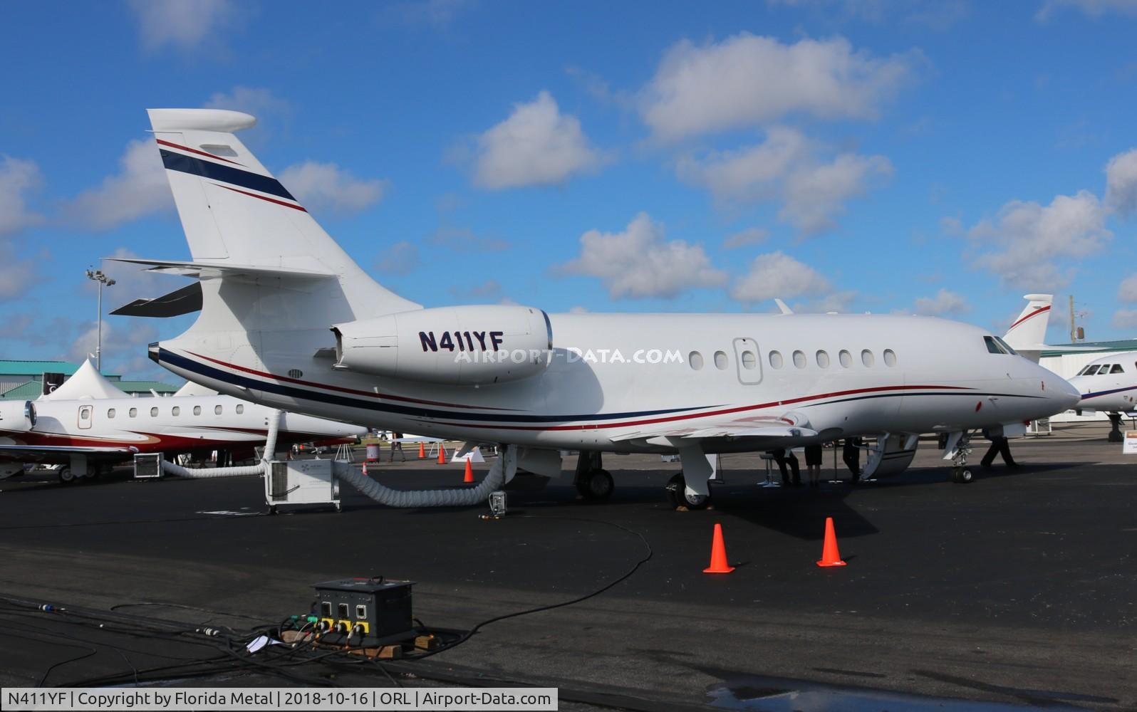 N411YF, 2001 Dassault Falcon 2000 C/N 161, Falcon 2000