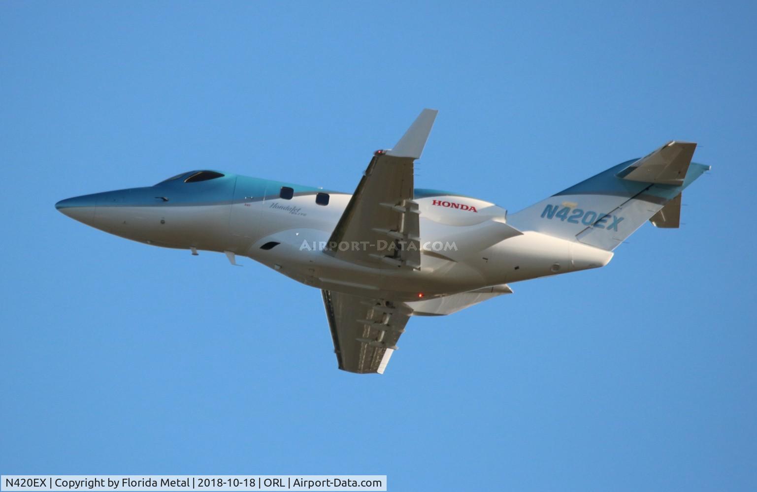 N420EX, 2014 Honda HA-420 HondaJet C/N 42000011, Hondajet