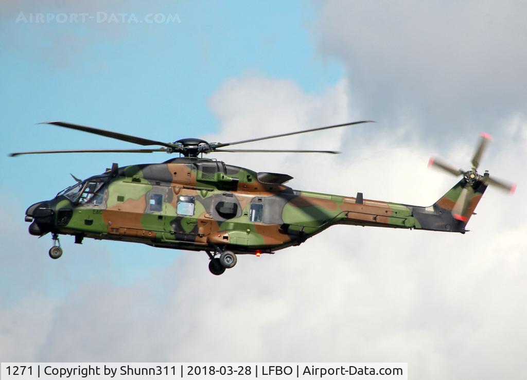 1271, 2012 NHI NH-90 TTH Caiman C/N 1271, Landing rwy 32R