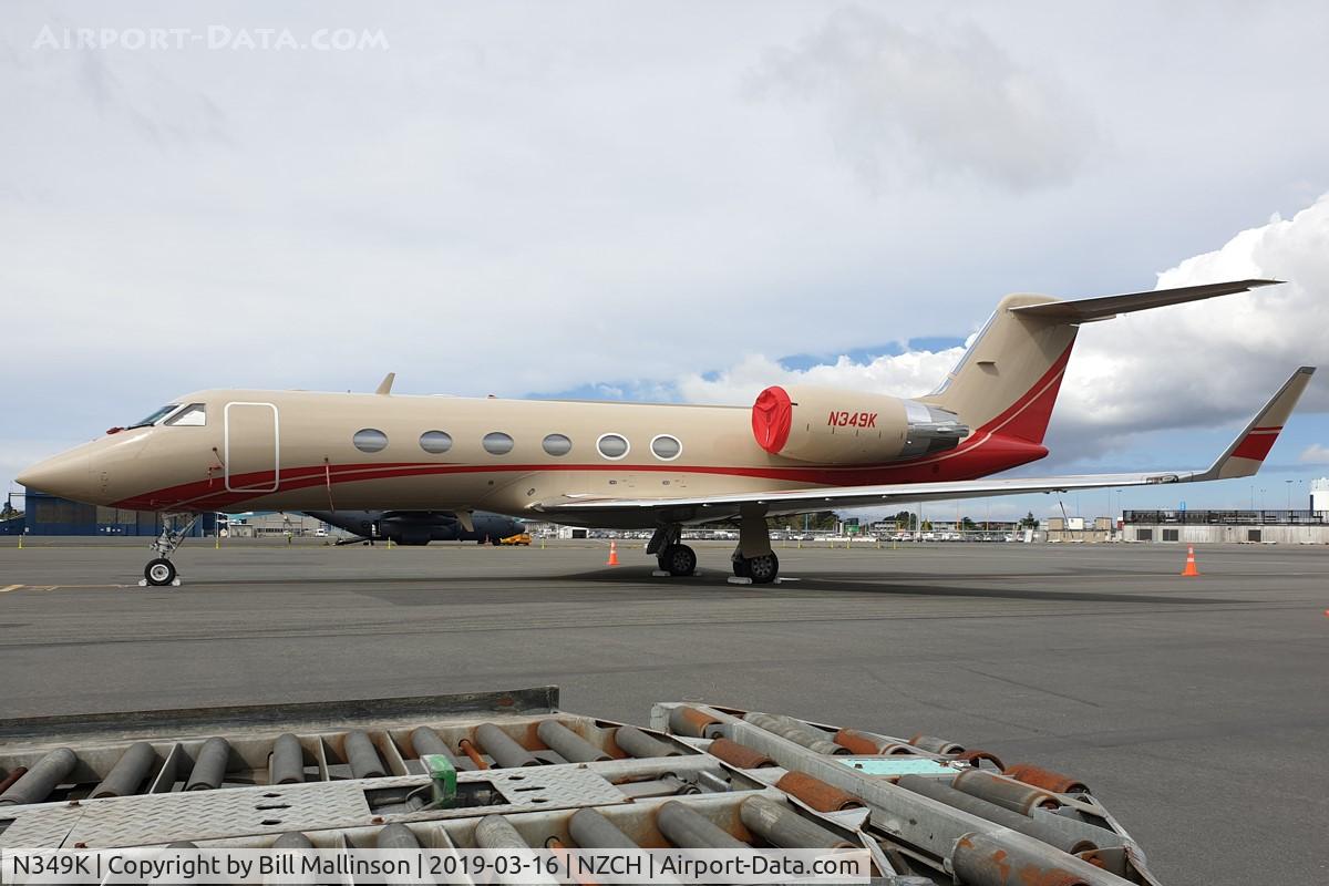 N349K, 2003 Gulfstream Aerospace G-IV C/N 1510, PARKED UP