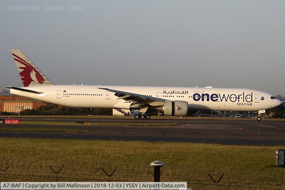 A7-BAF, 2009 Boeing 777-3DZ/ER C/N 37661, TAXIING