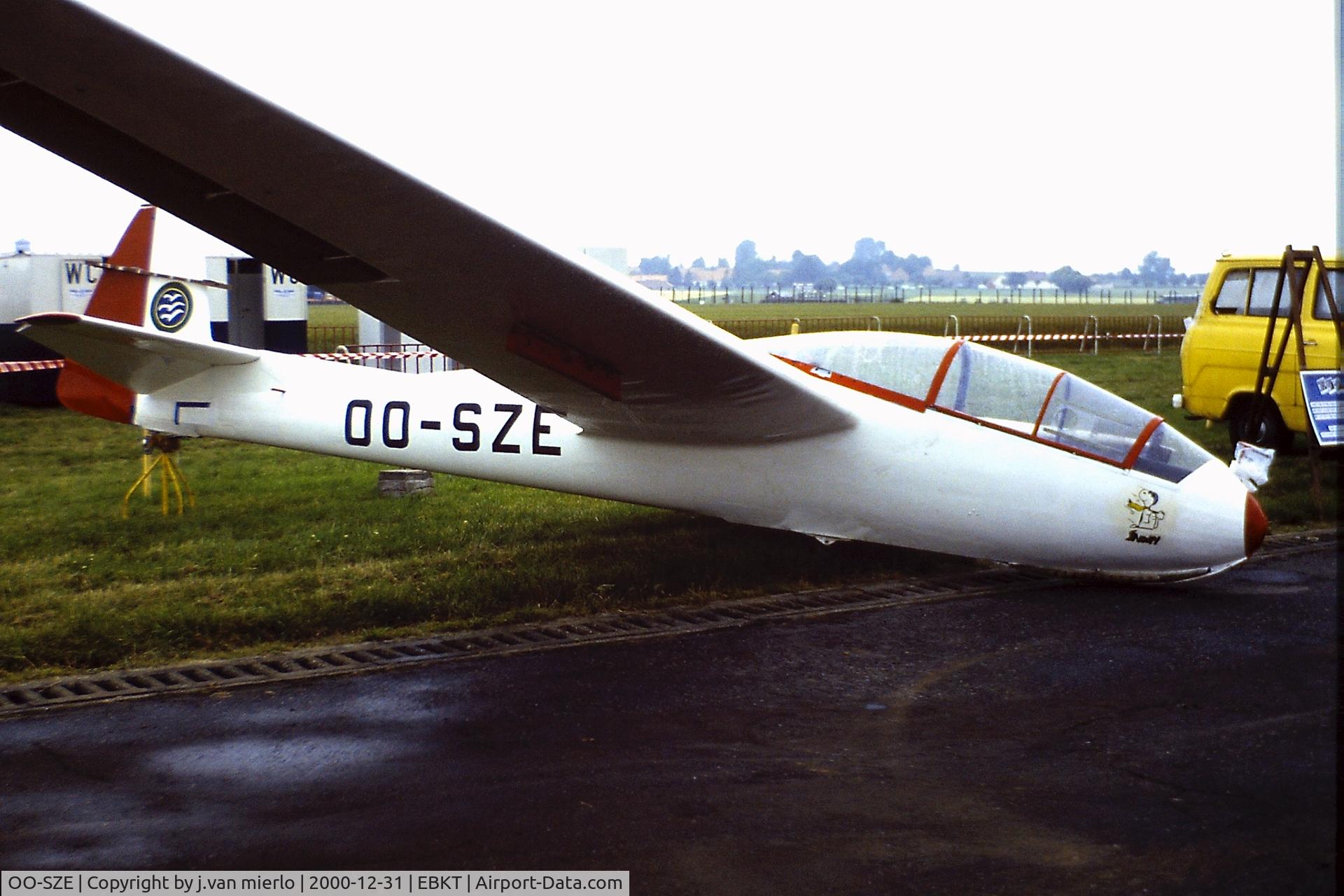 OO-SZE, 1958 PZL-Bielsko SZD-9bis Bocian 1C C/N P-311, Belgium