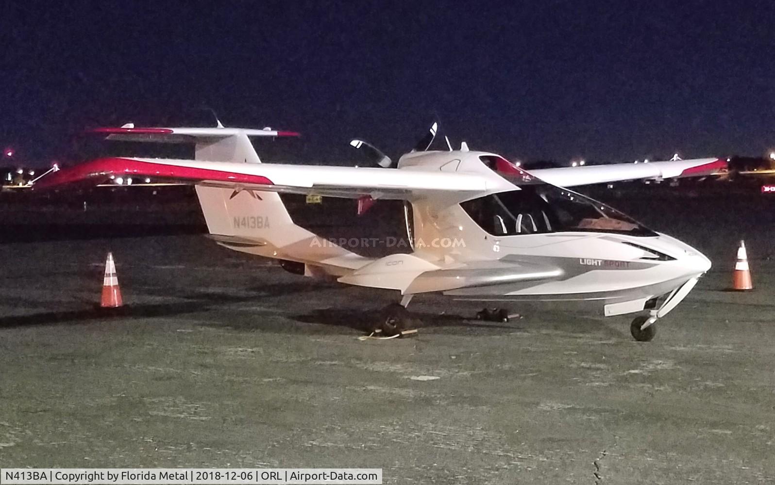 N413BA, 2018 ICON Aircraft A5 C/N 00066, Icon A5