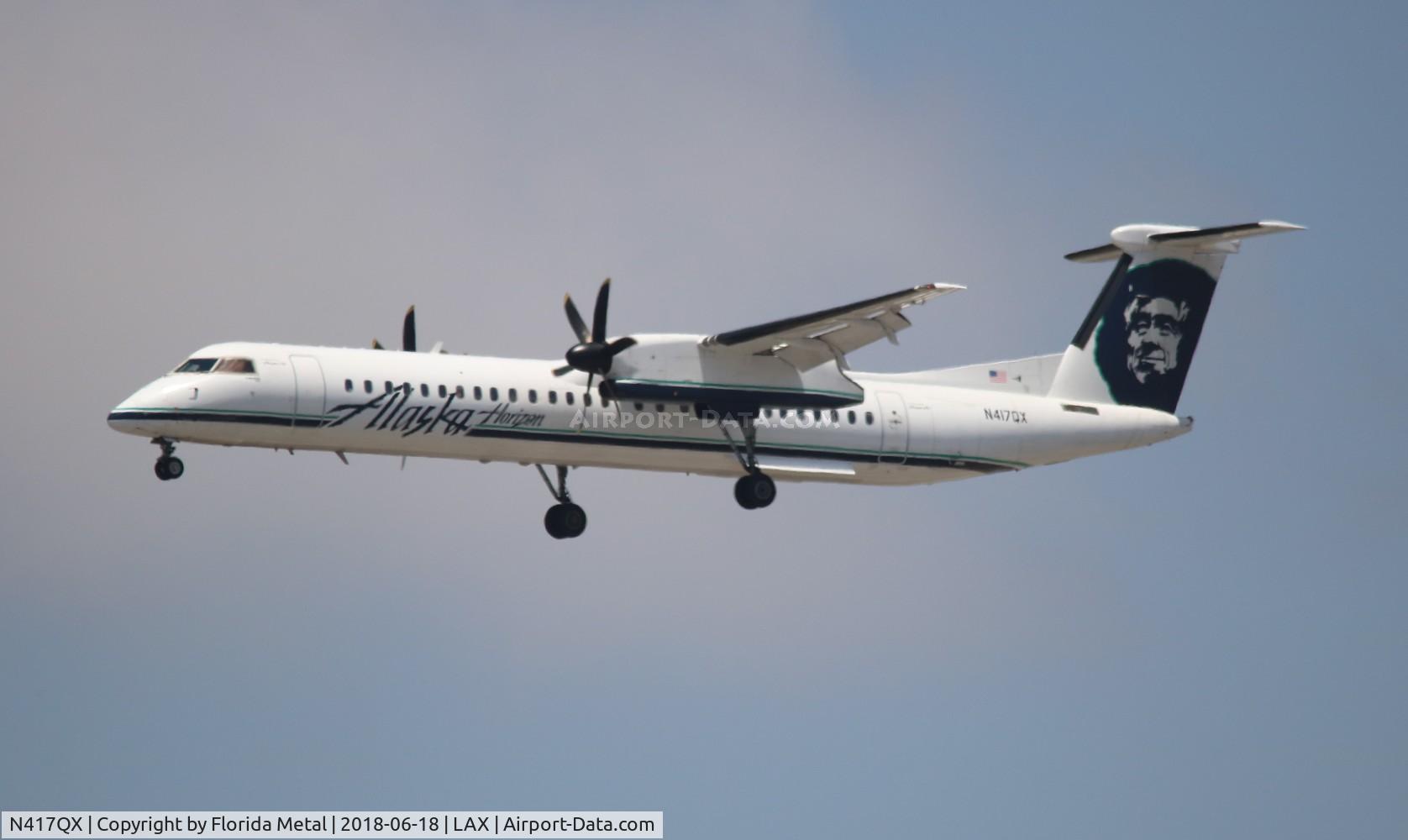 N417QX, 2004 De Havilland Canada DHC-8-402 Dash 8 C/N 4086, Alaska Air