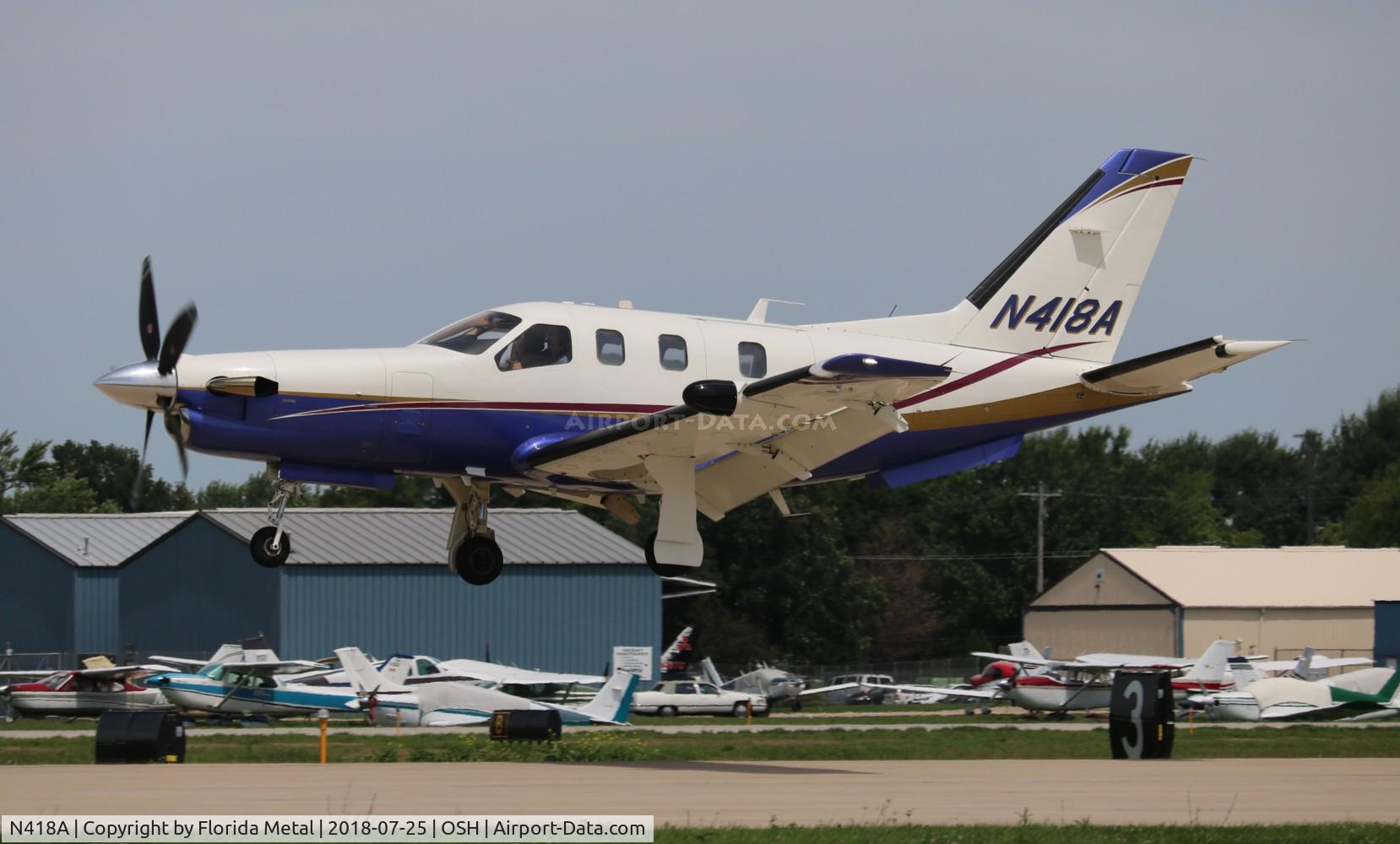 N418A, 2004 Socata TBM-700 C/N 292, TBM-700