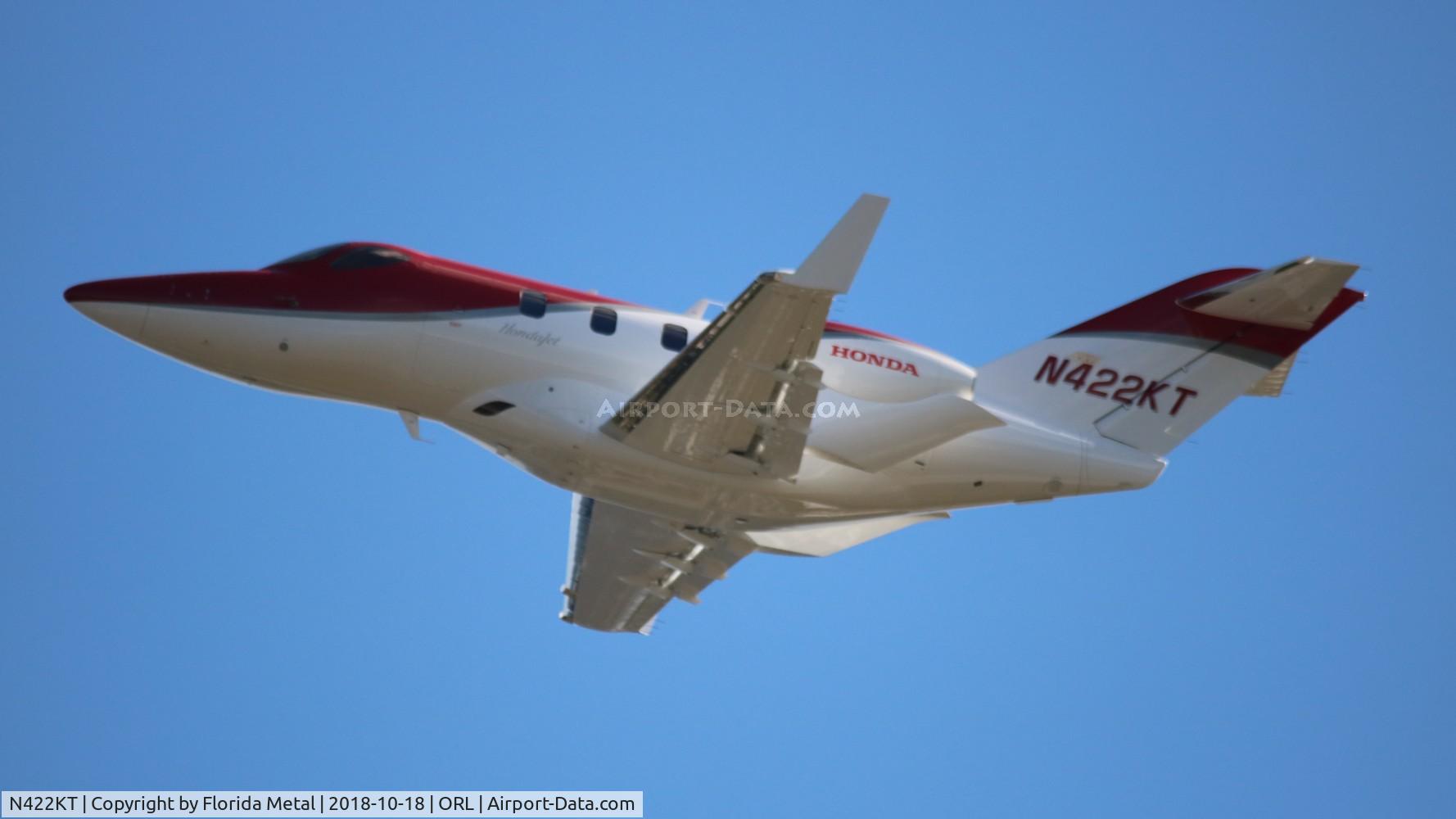N422KT, 2017 Honda HA-420 HondaJet C/N 42000071, HA-420