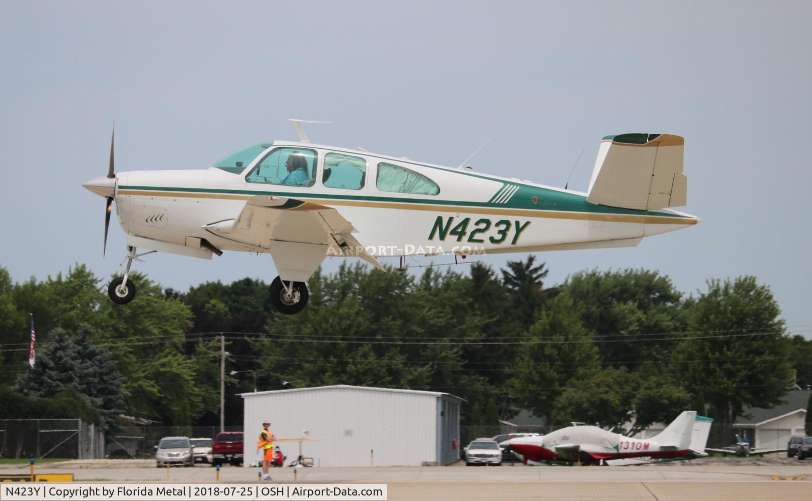 N423Y, 1961 Beech P35 Bonanza C/N D-6845, Bonanza