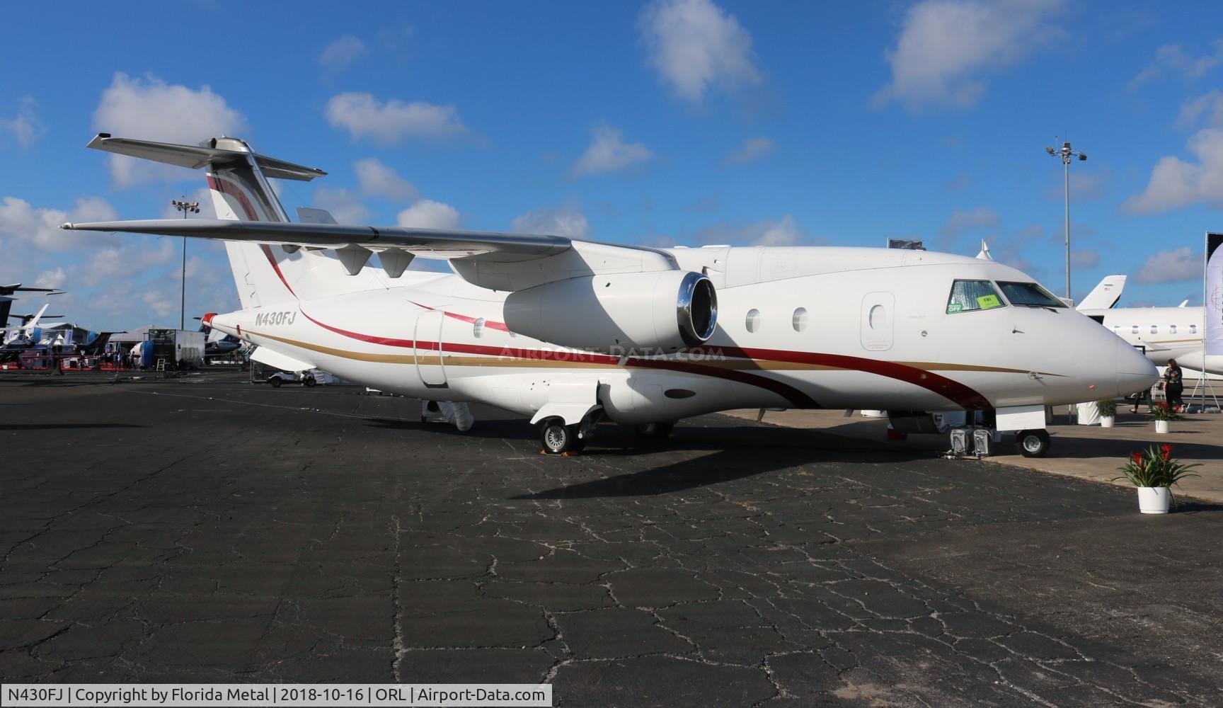 N430FJ, 2002 Fairchild Dornier 328-300 328JET C/N 3209, DO328 NBAA