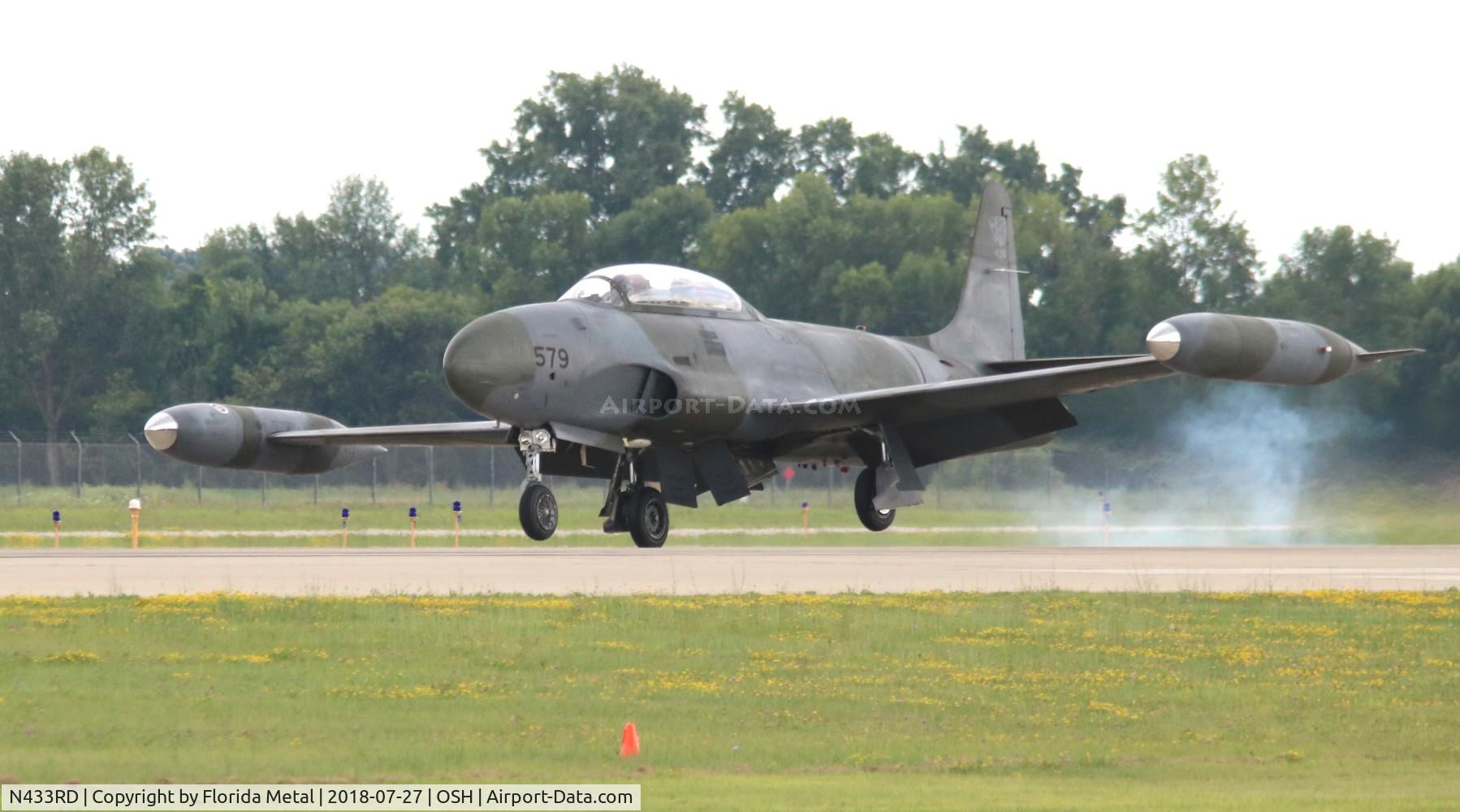 N433RD, 1952 Canadair CT-133 Silver Star C/N T33-579, CT-133