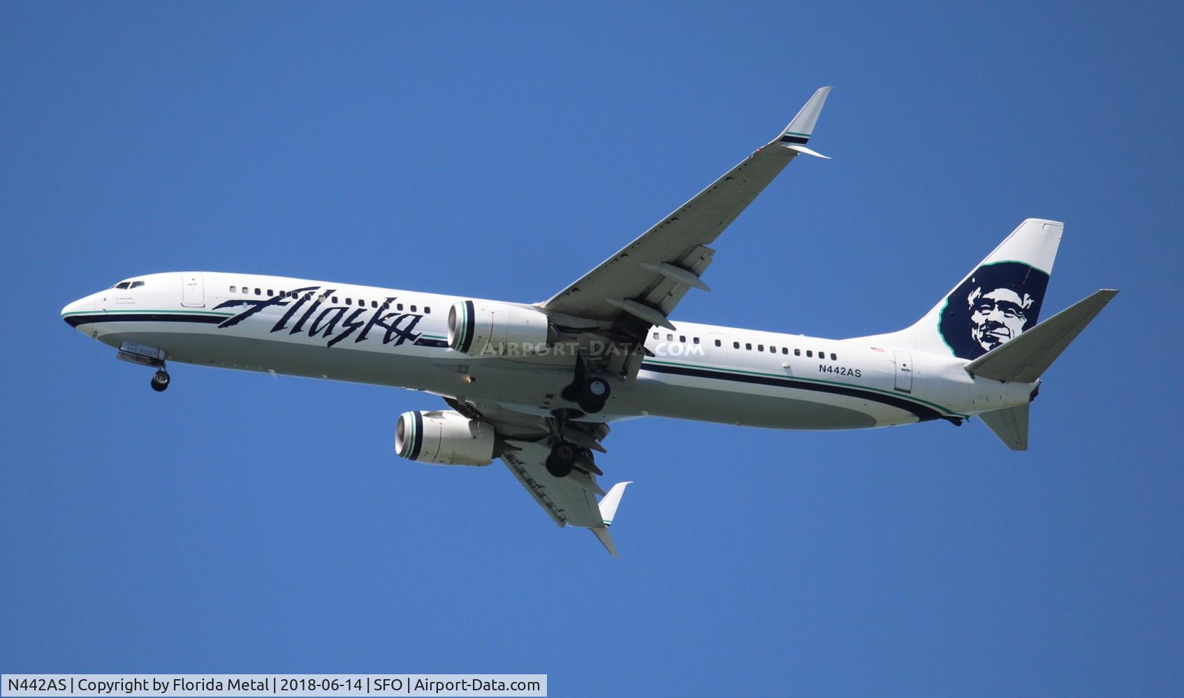 N442AS, 2013 Boeing 737-990/ER C/N 43293, Alaska