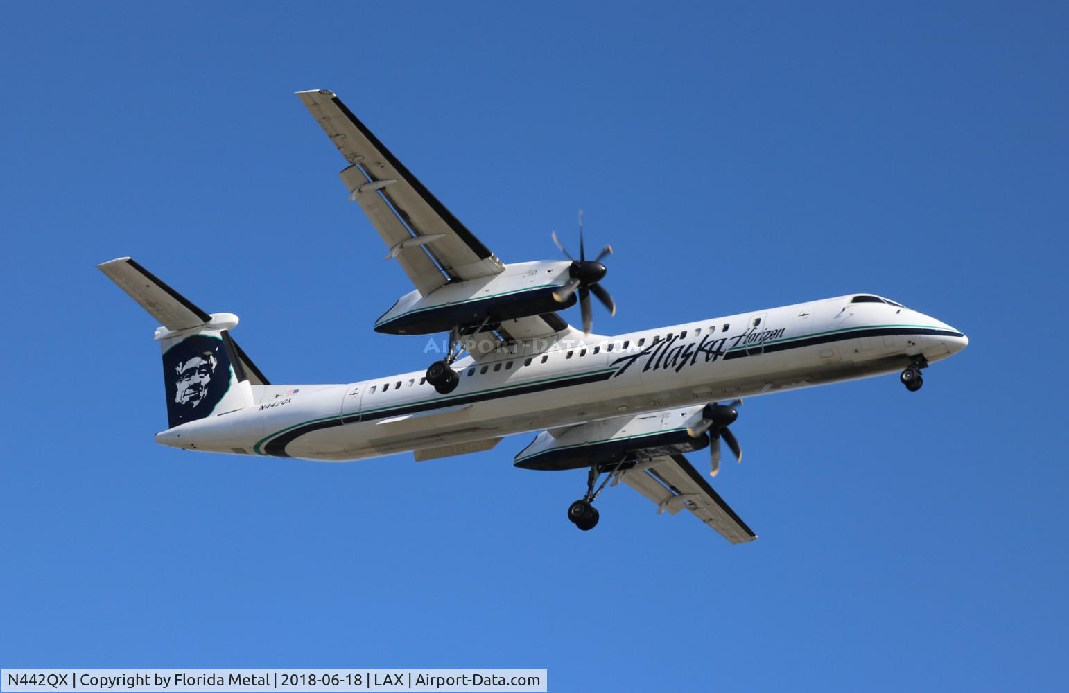 N442QX, 2010 Bombardier DHC-8-402 Dash 8 C/N 4352, Alaska