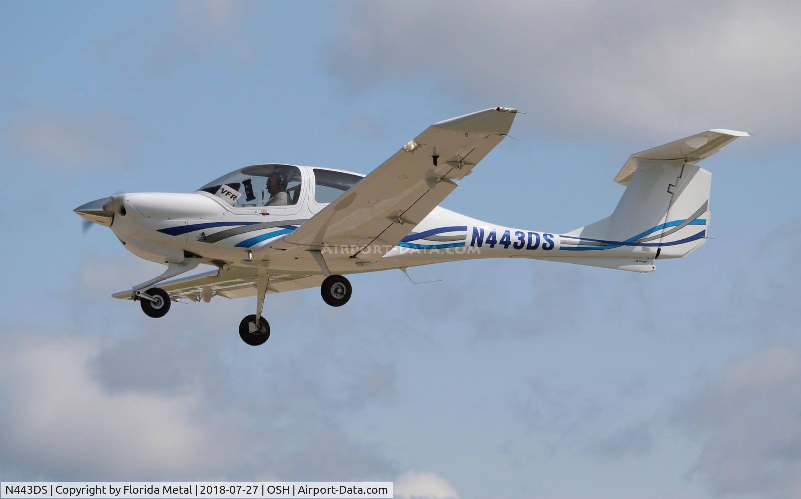 N443DS, Diamond DA-40 Diamond Star C/N 40.1046, DA-40