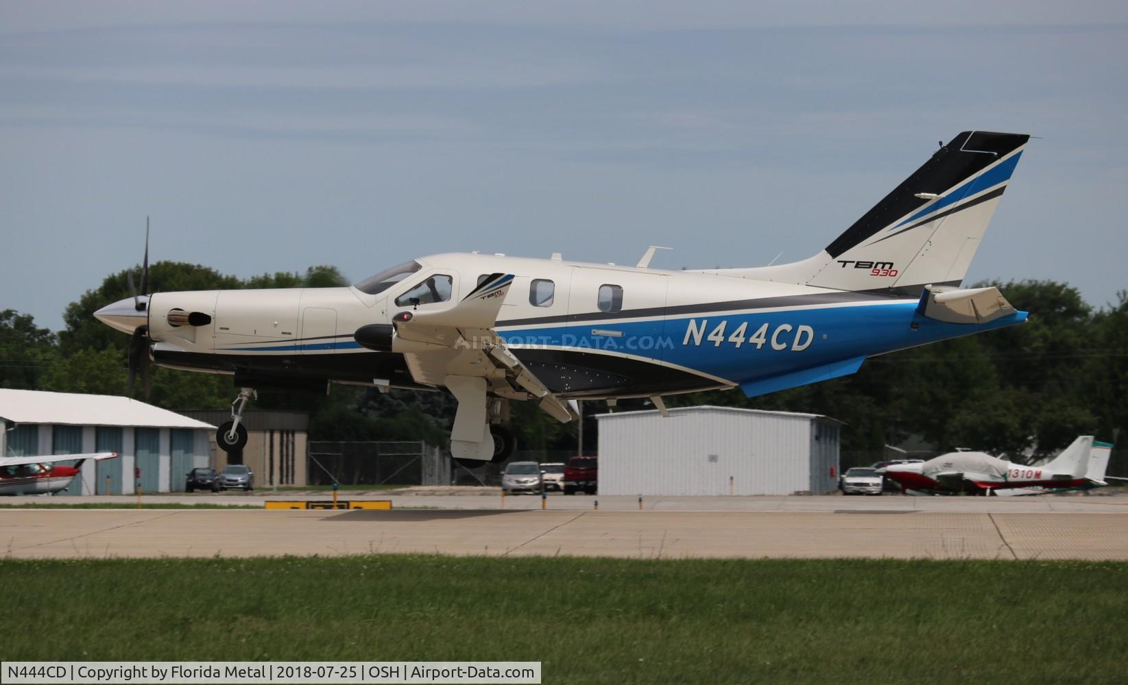 N444CD, 2017 Socata TBM-930 C/N 1166, TBM-930
