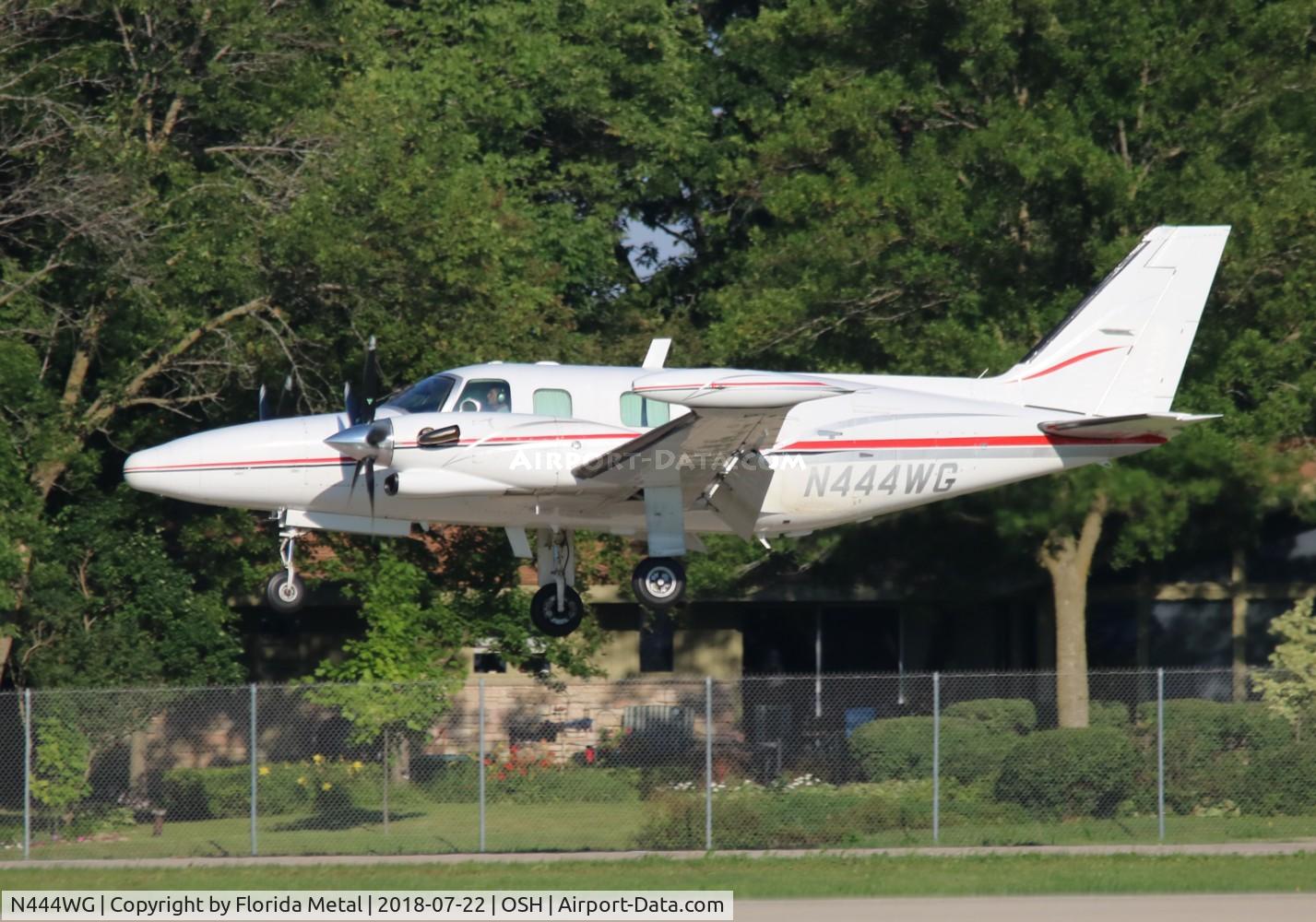 N444WG, 1982 Piper PA-31T2 Cheyenne IIXL C/N 31T-8166051, Cheyenne IIXL