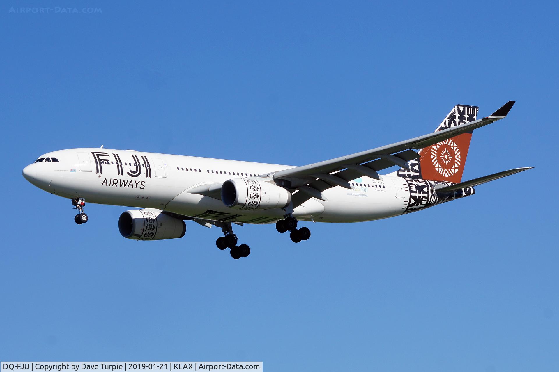 DQ-FJU, 2013 Airbus A330-243 C/N 1416, Formerly known as Air Pacific.