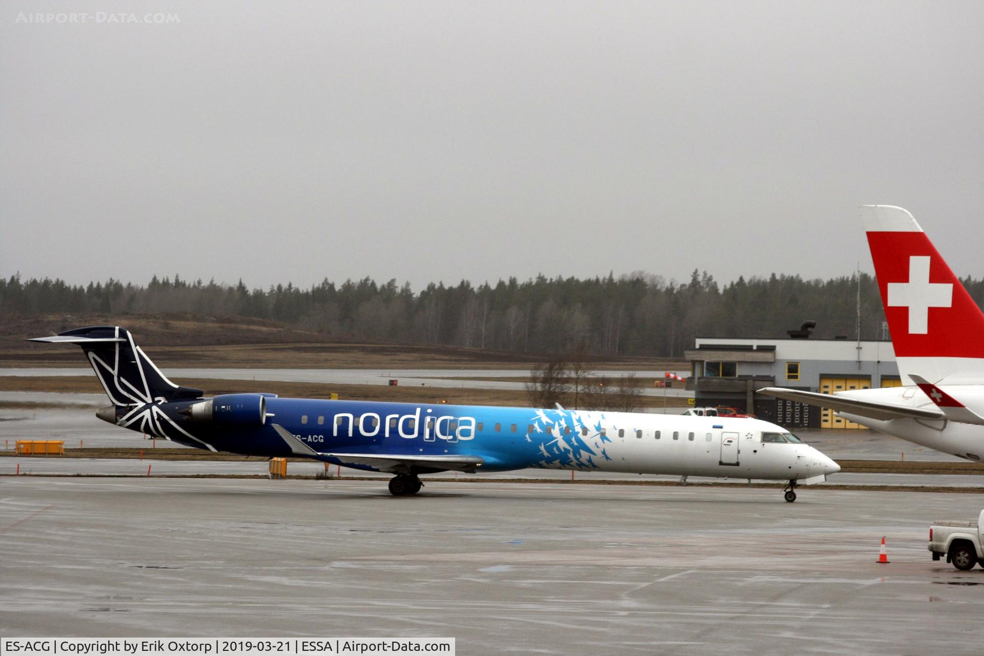 ES-ACG, 2012 Bombardier CRJ-900 NG (CL-600-2D24) C/N 15277, ES-ACG in ARN