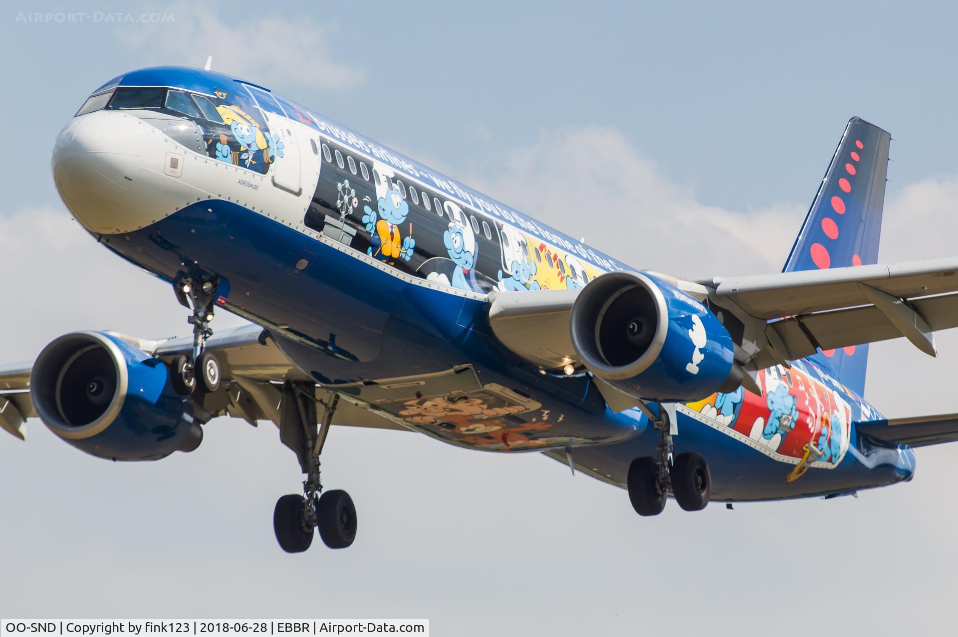 OO-SND, 2002 Airbus A320-214 C/N 1838, 