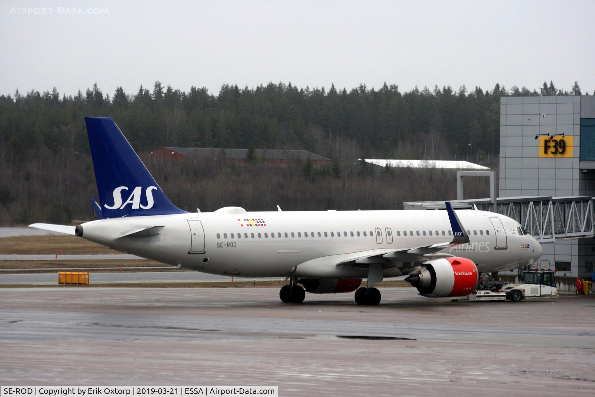 SE-ROD, 2017 Airbus A320-251N C/N 7755, SE-ROD in ARN