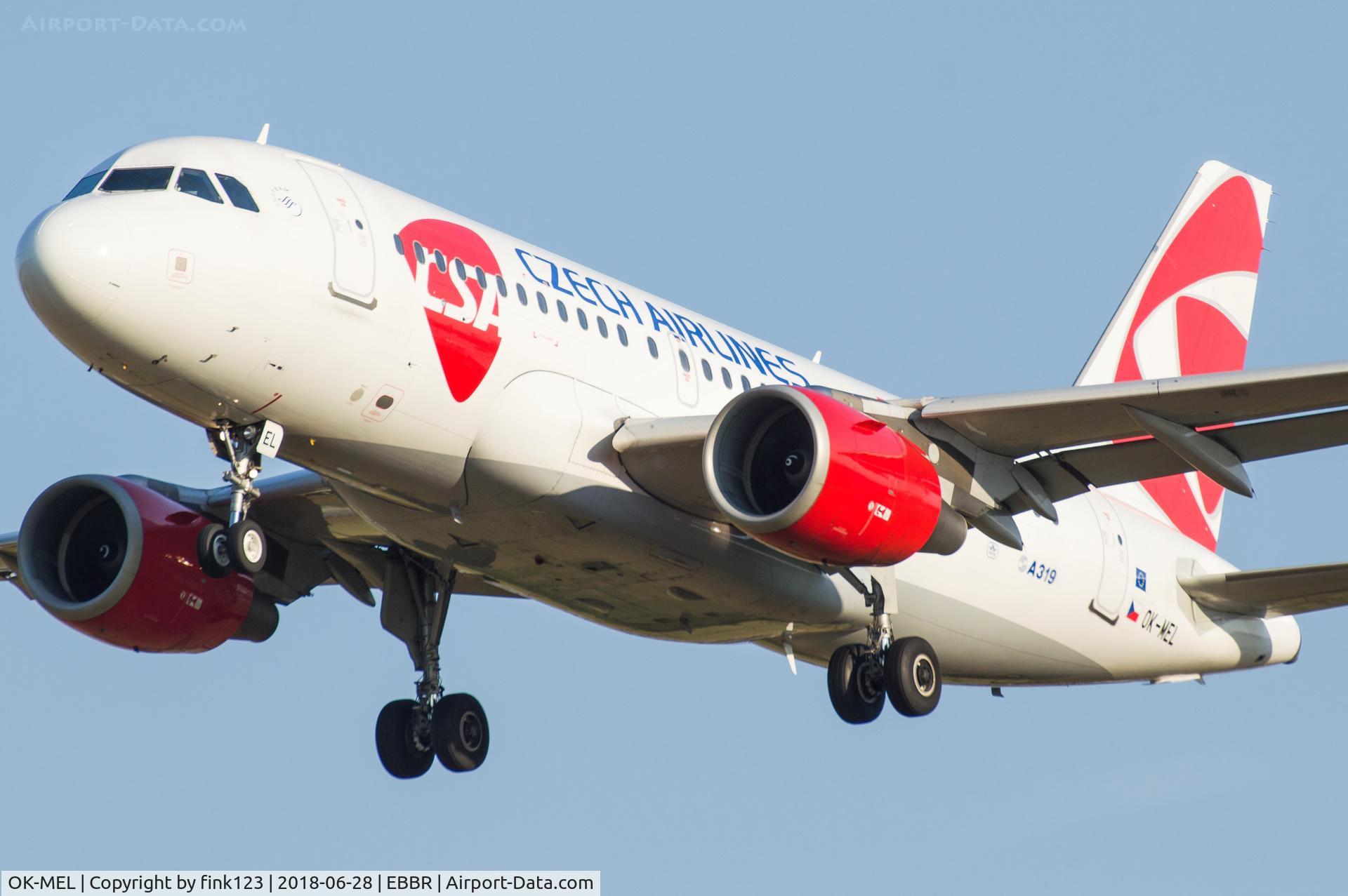 OK-MEL, 2007 Airbus A319-112 C/N 3094, 