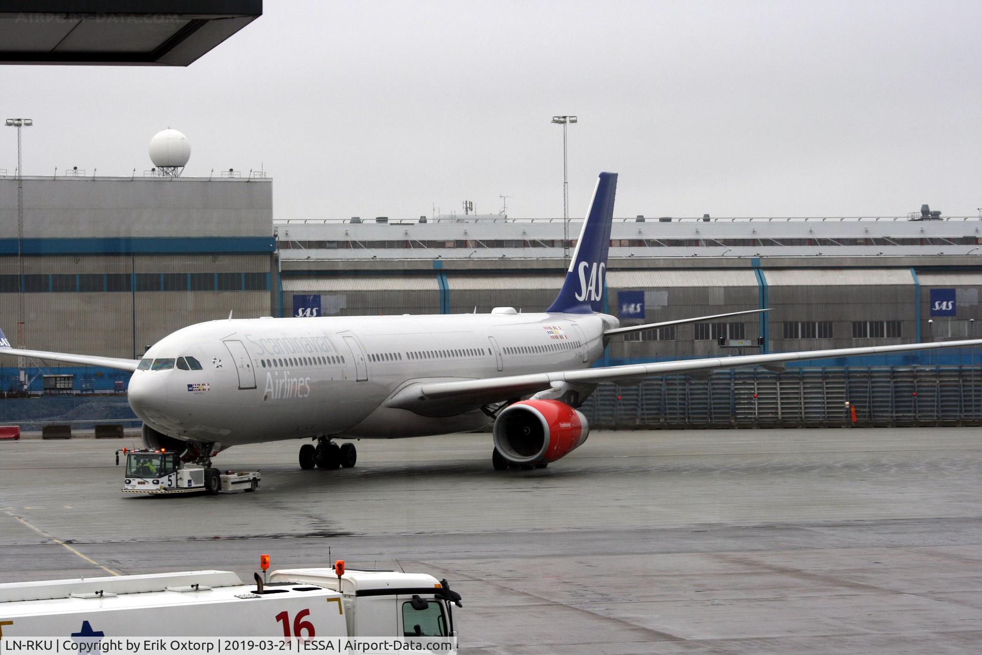 LN-RKU, 2016 Airbus A330-343 C/N 1715, LN-RKU  in ARN