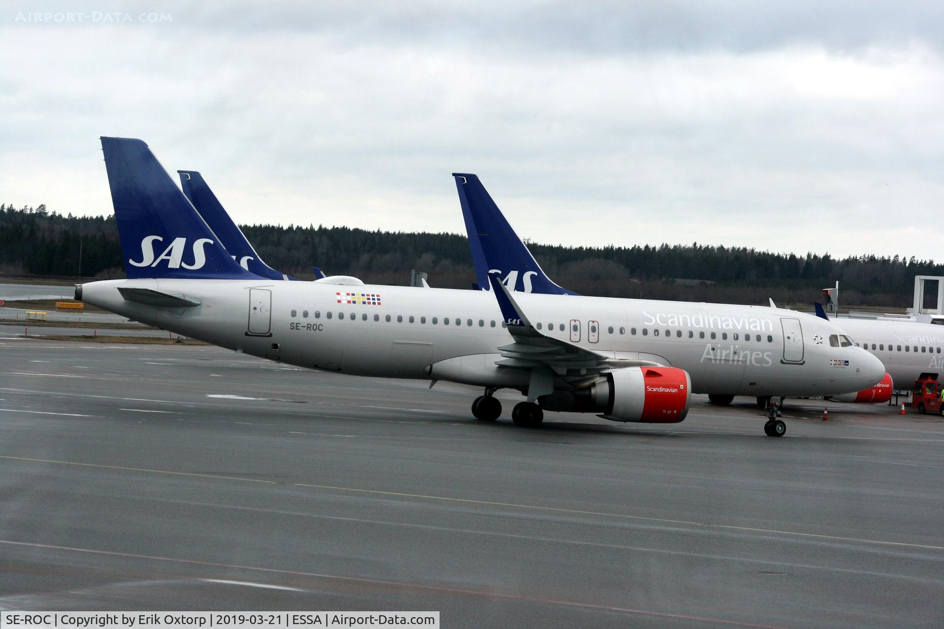 SE-ROC, 2017 Airbus A320-251N C/N 7723, SE-ROC in ARN