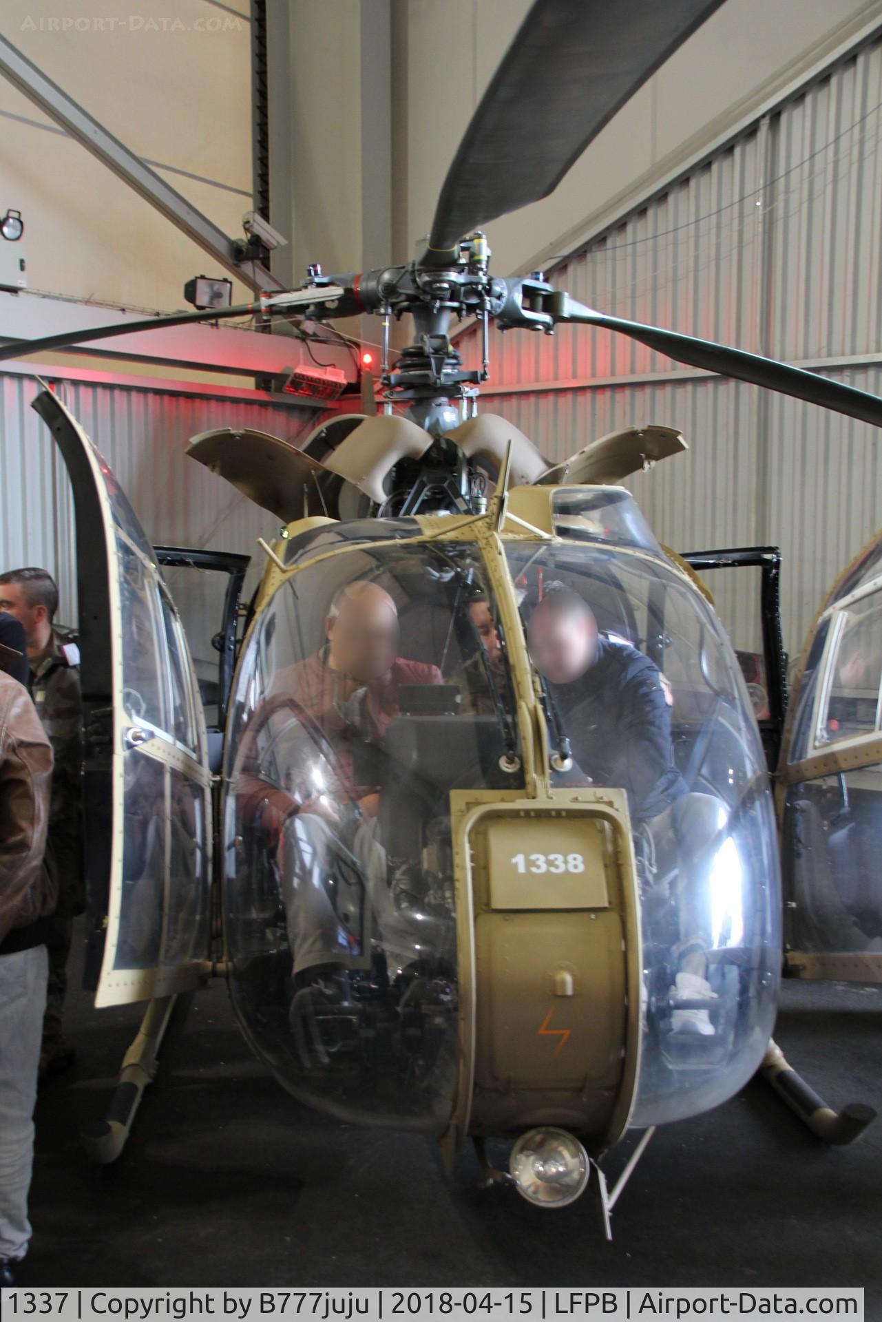 1337, Aérospatiale SA-341F Gazelle C/N 1337, at Le Bourget