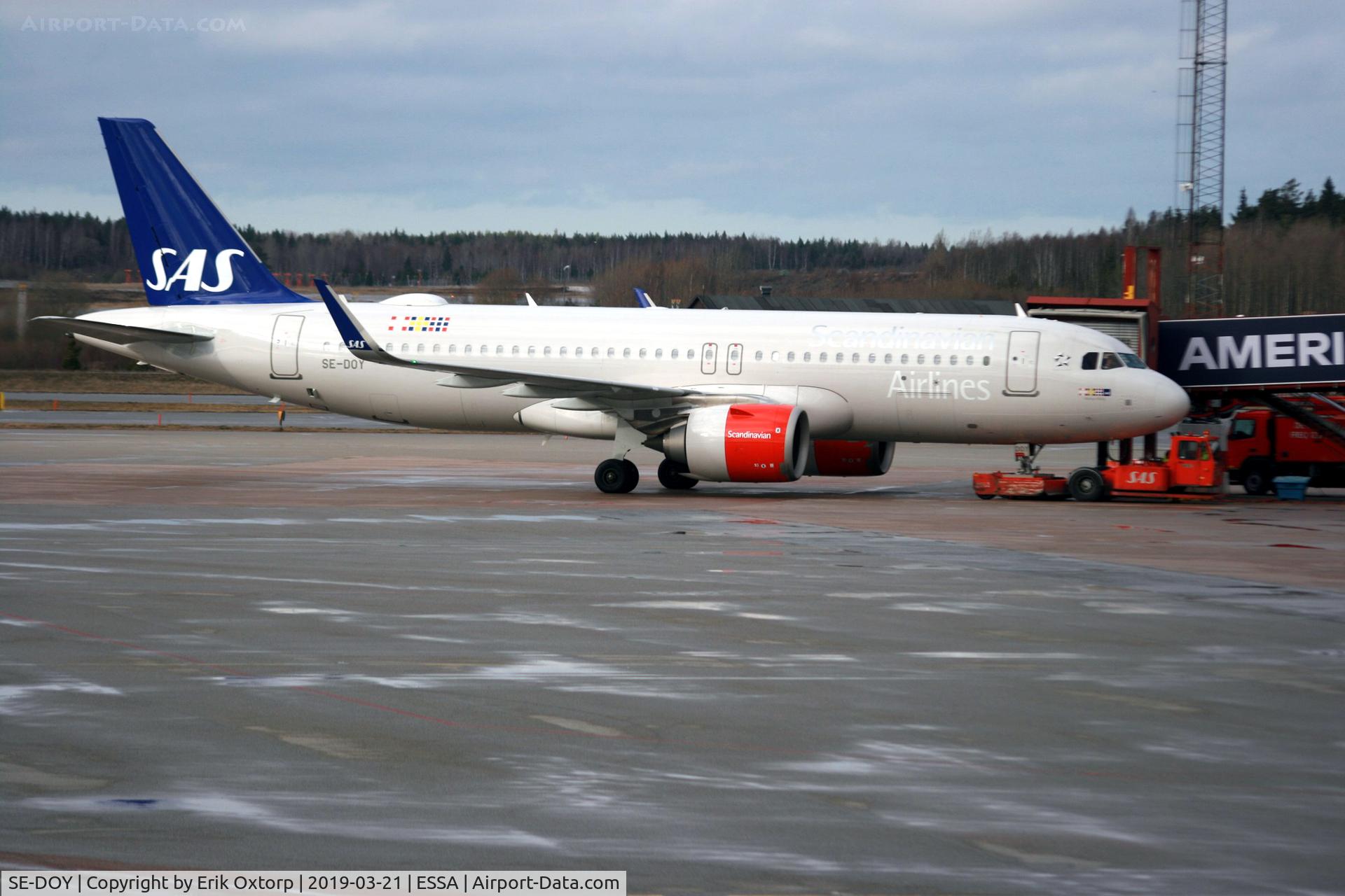 SE-DOY, 2017 Arbus A320-251N C/N 7499, SE-DOY in ARN