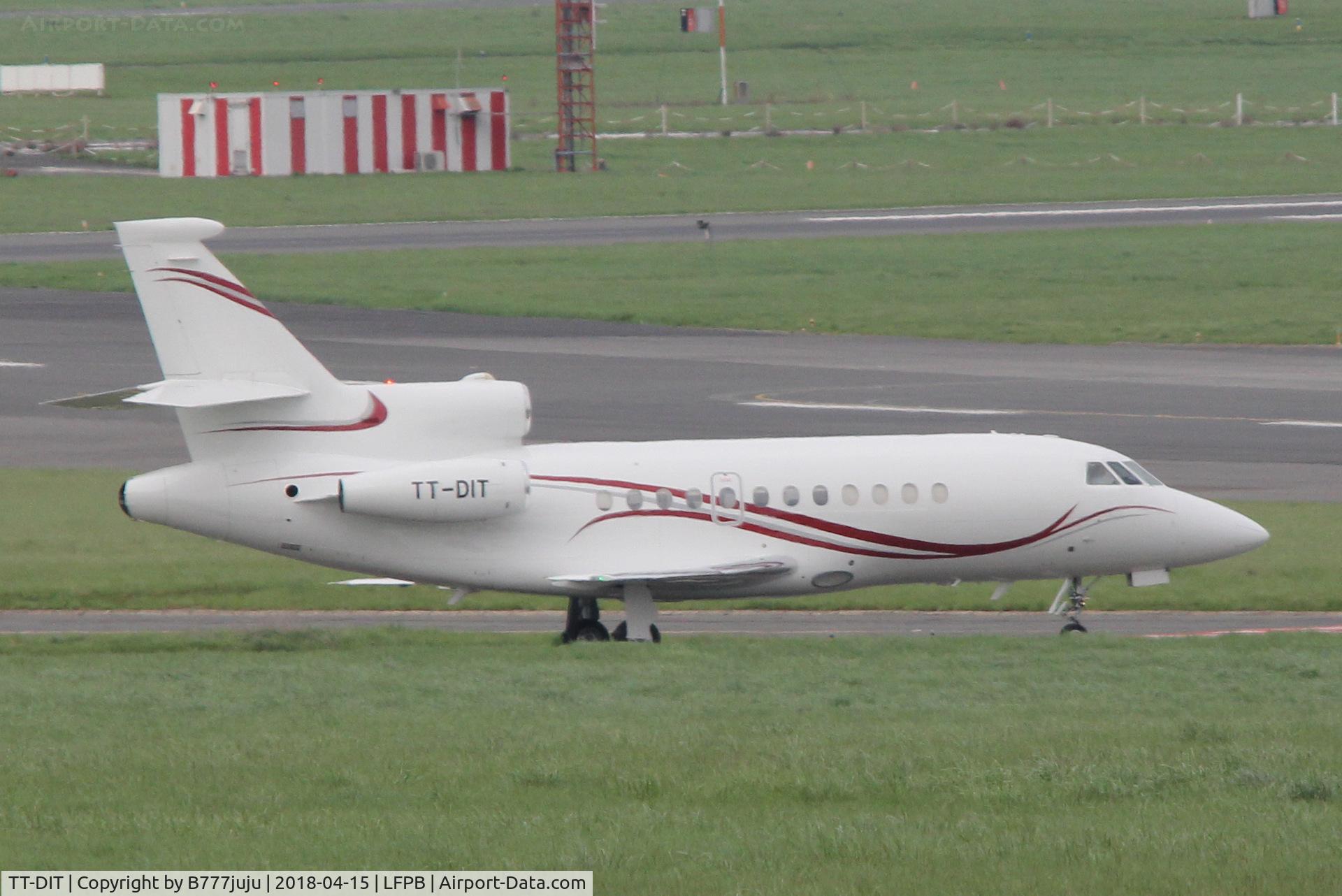 TT-DIT, 1989 Dassault Falcon 900B C/N 62, at Le Bourget