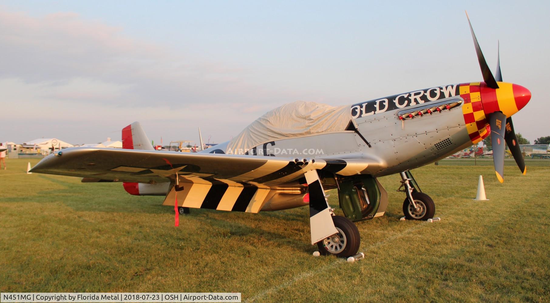 N451MG, 1944 North American P-51D Mustang C/N 44-74774, Old Crow