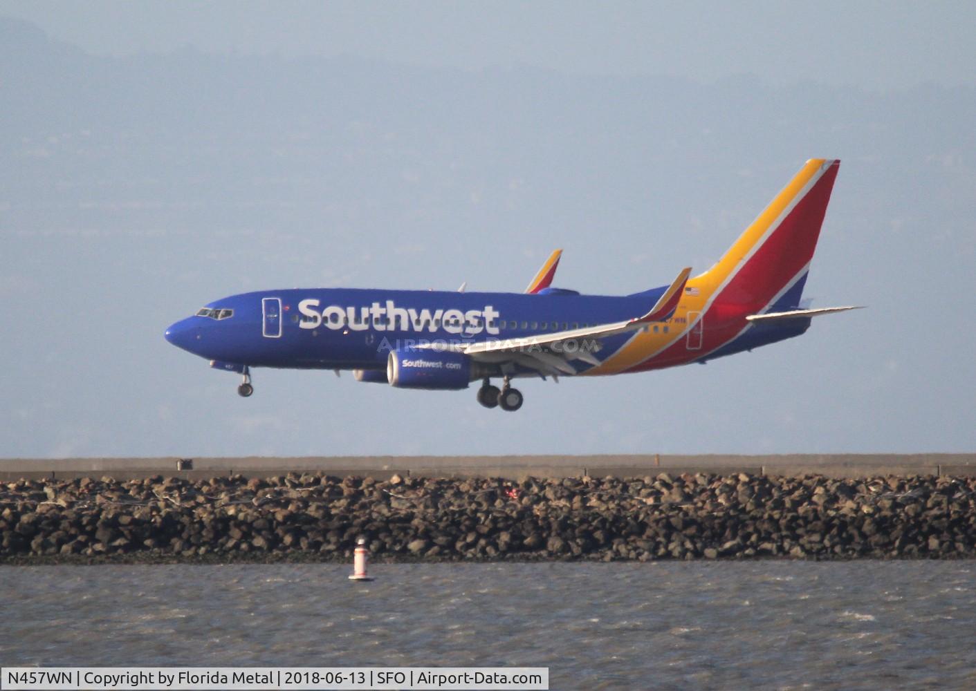 N457WN, 2004 Boeing 737-7H4 C/N 33856, Southwest