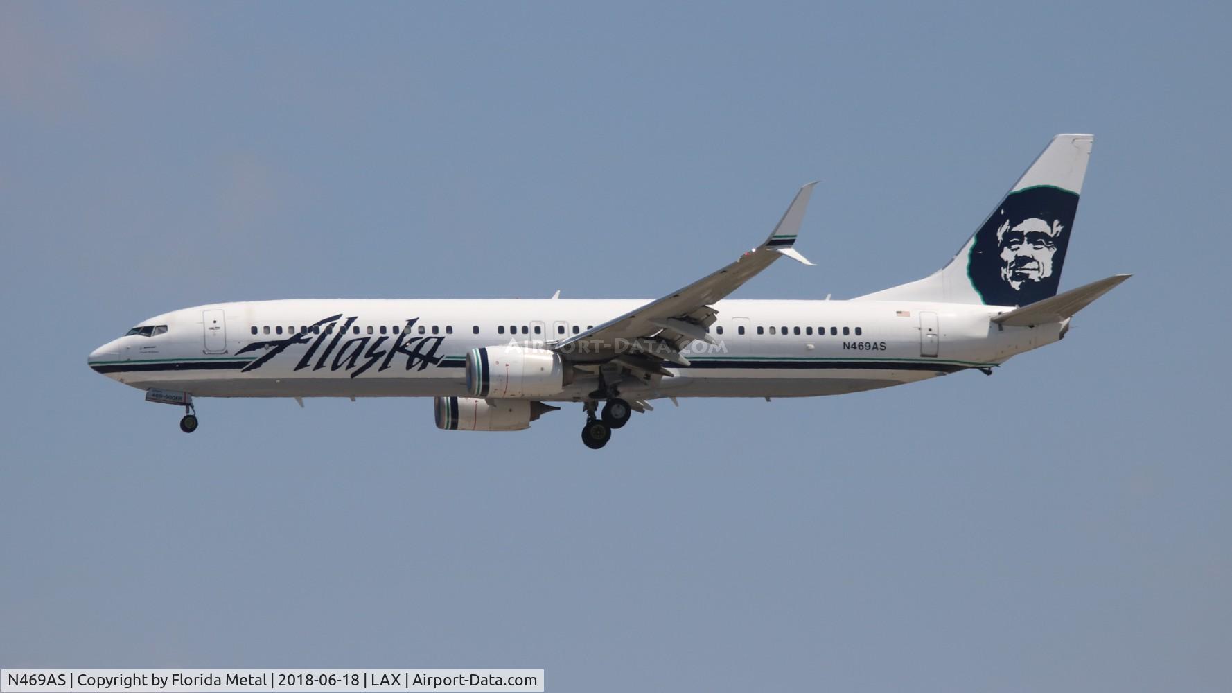 N469AS, 2014 Boeing 737-990/ER C/N 41702, Alaska