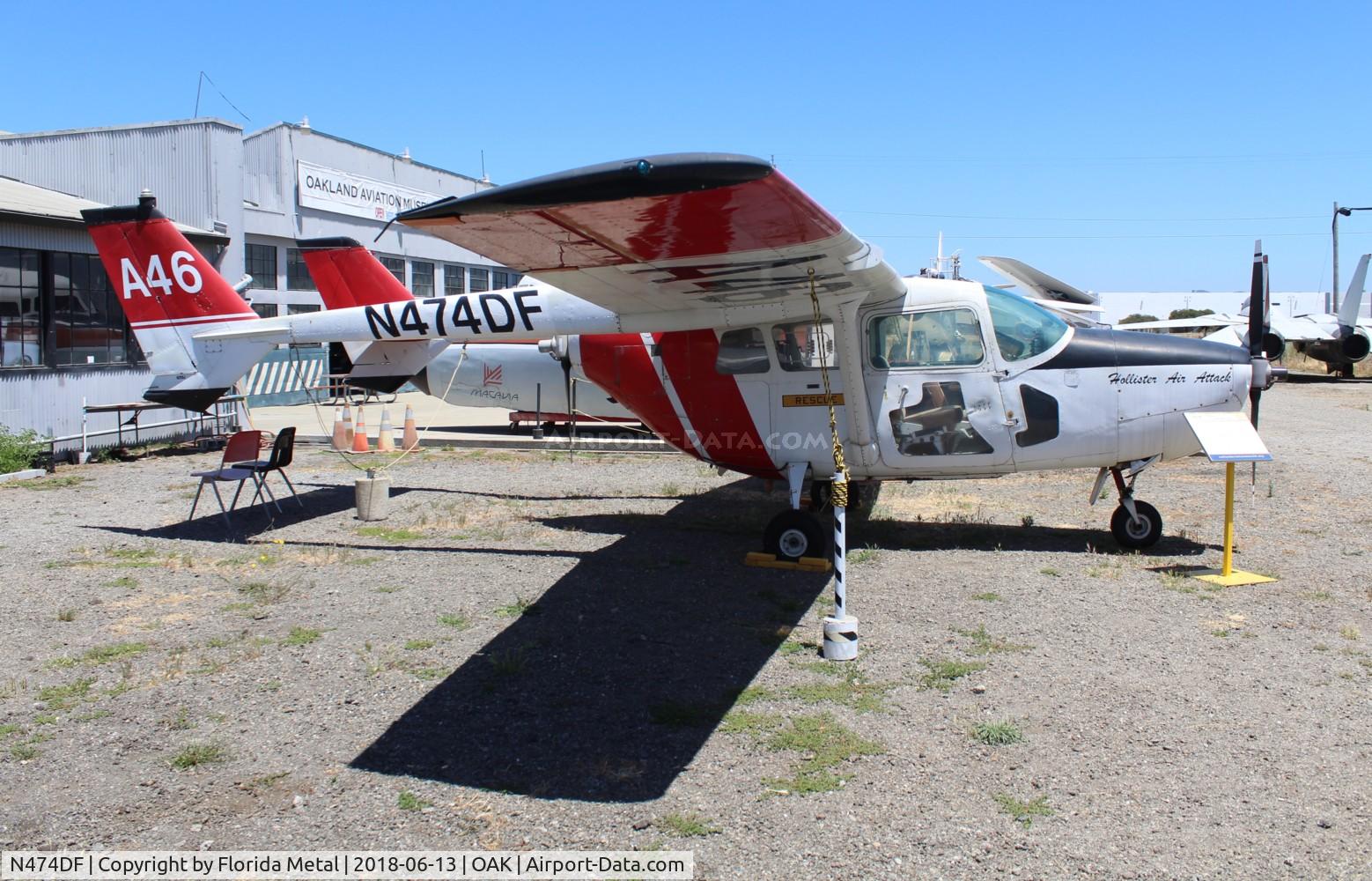 N474DF, 1968 Cessna O-2A Super Skymaster Super Skymaster C/N 337M0318, Former fire fighting spotter aircraft