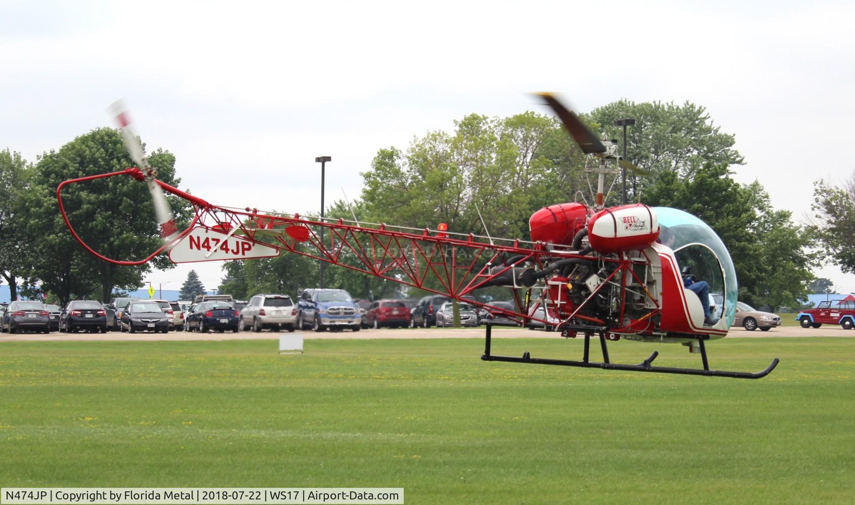 N474JP, 1970 Bell 47G-4A C/N 7725, Bell 47