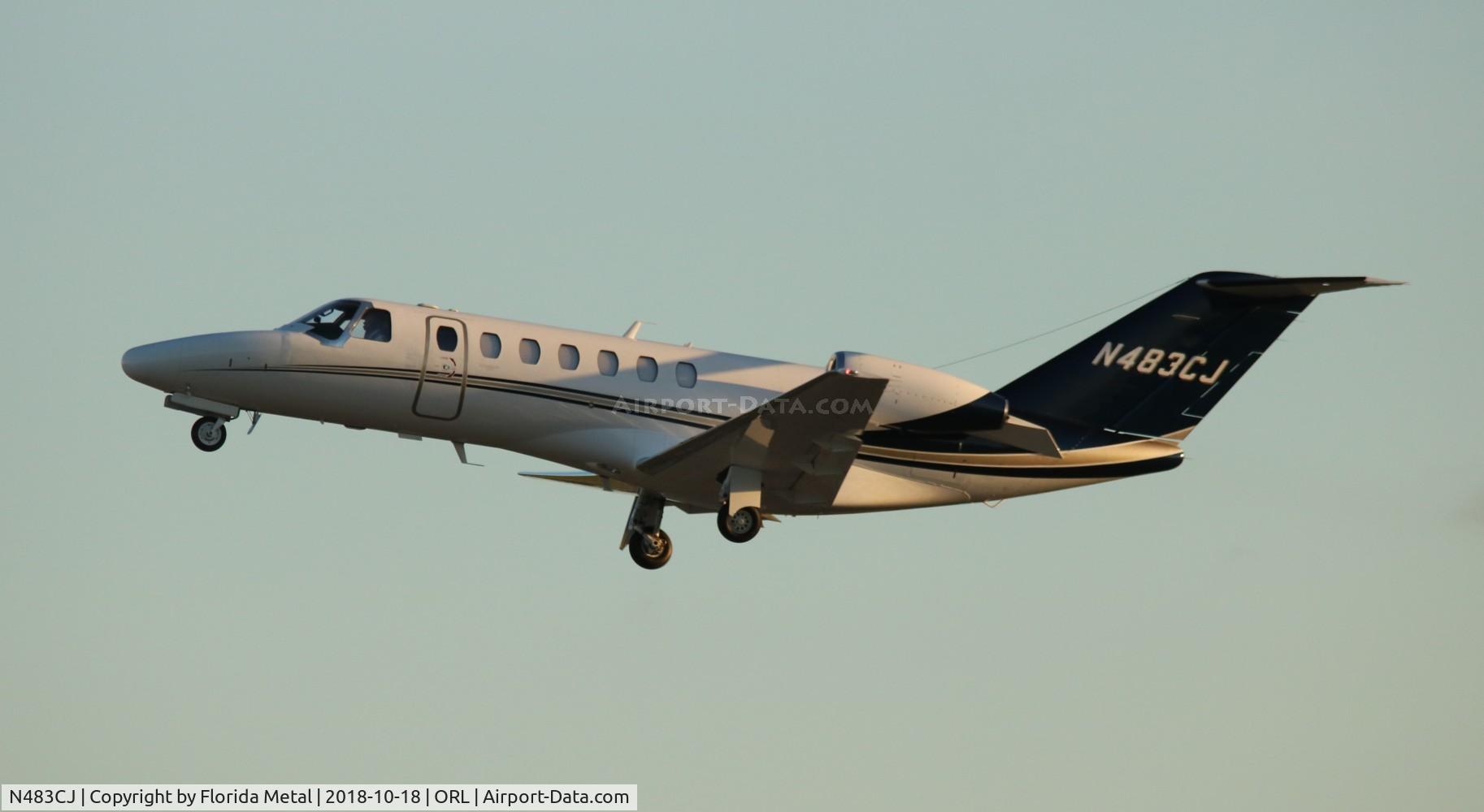 N483CJ, 2015 Cessna 525B CitationJet CJ3+ C/N 525B-0483, Citation CJ3