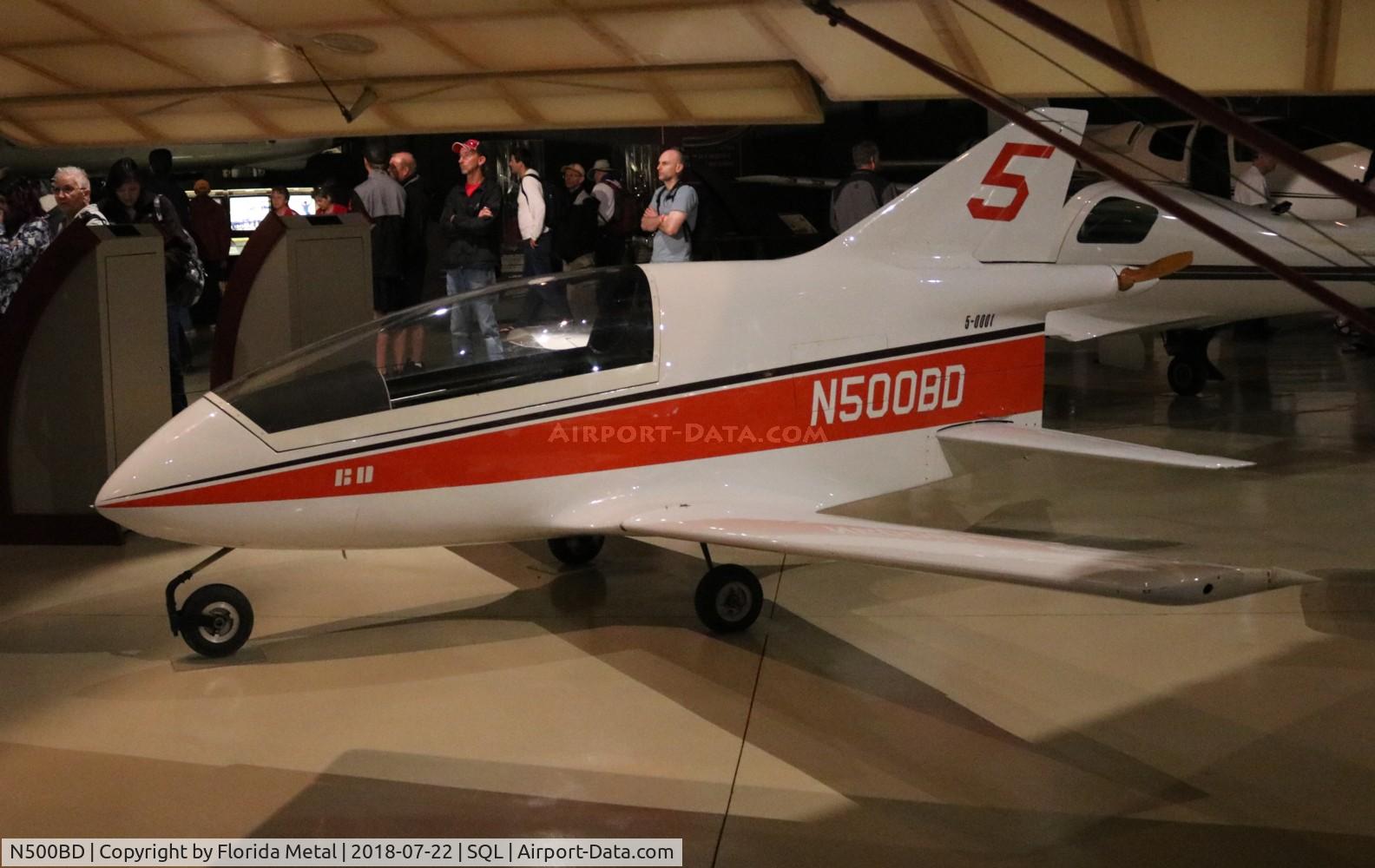 N500BD, 1971 Bede BD-5 C/N 1 (N500BD), Bede BD-5