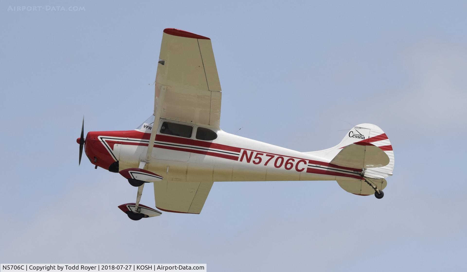 N5706C, 1950 Cessna 170A C/N 19660, Airventure 2018