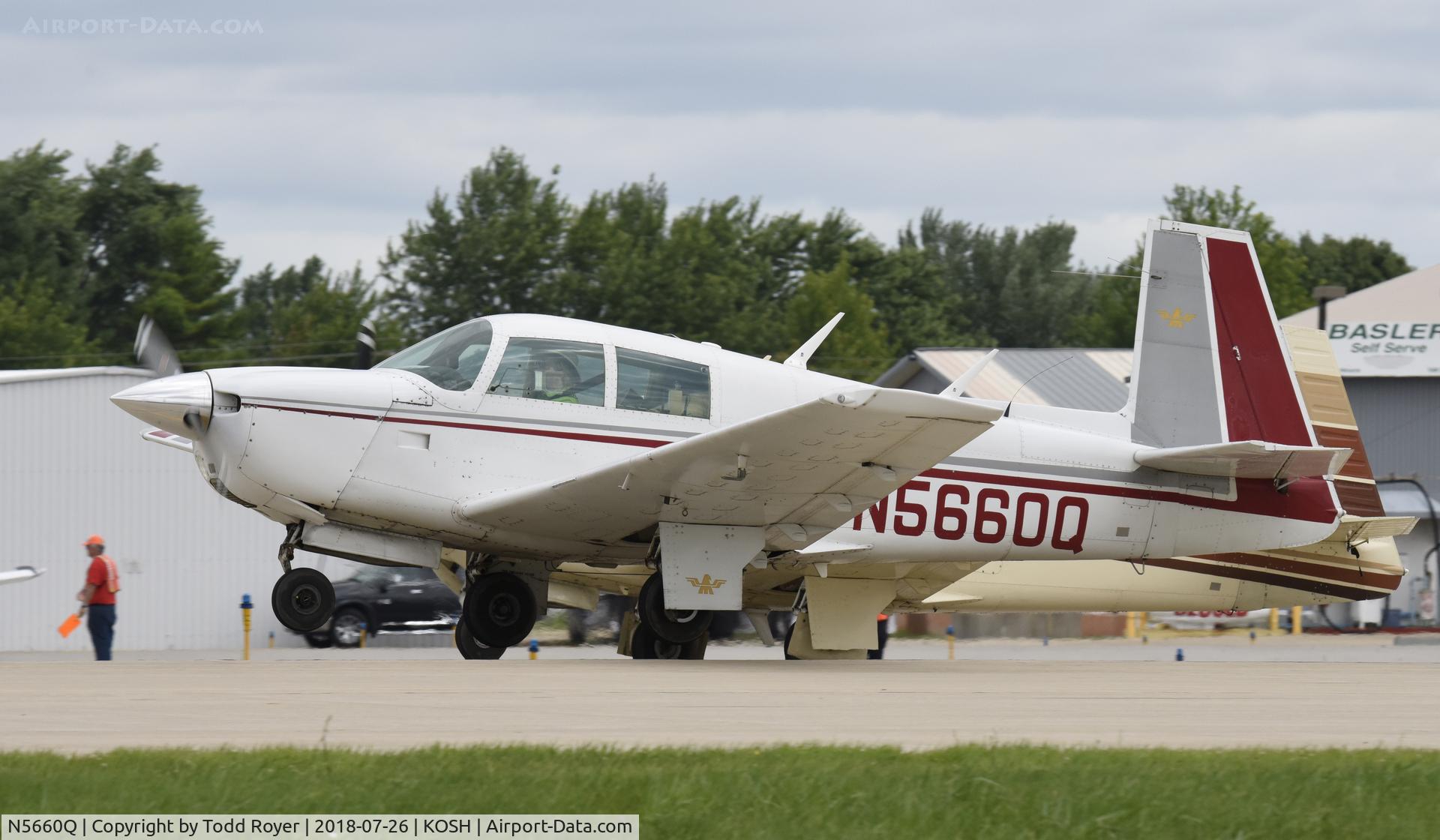 N5660Q, 1965 Mooney M20E C/N 686, Airventure 2018