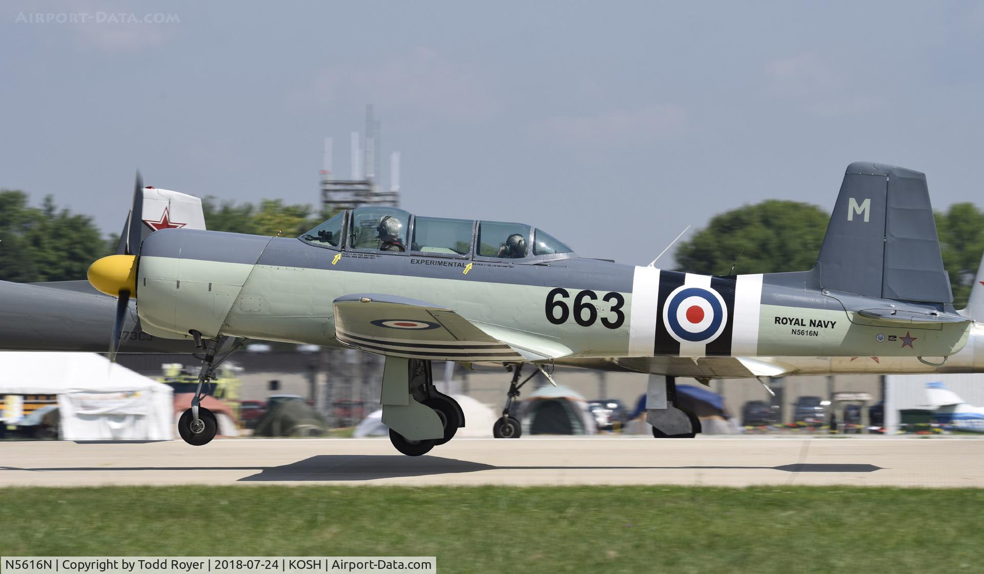 N5616N, Nanchang CJ-6A C/N 5632016, Airventure 2018