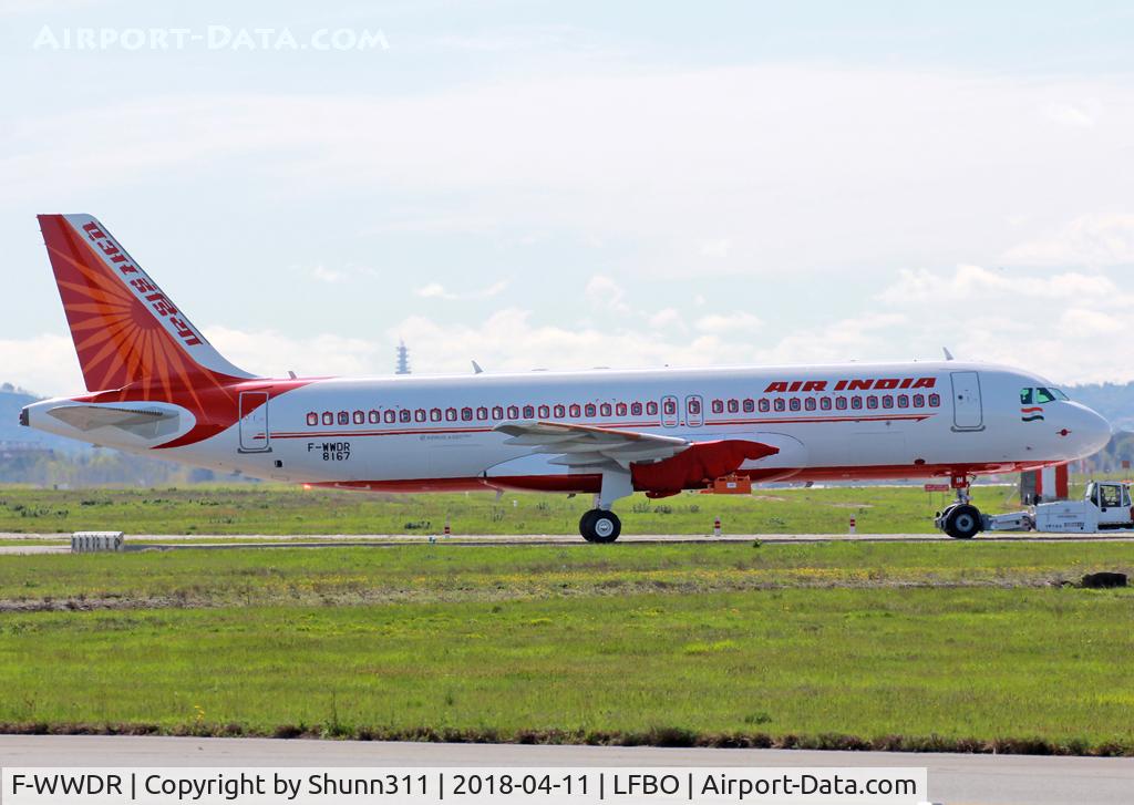F-WWDR, 2018 Airbus A320-251N C/N 8167, C/n 8167 - To be VT-CIM