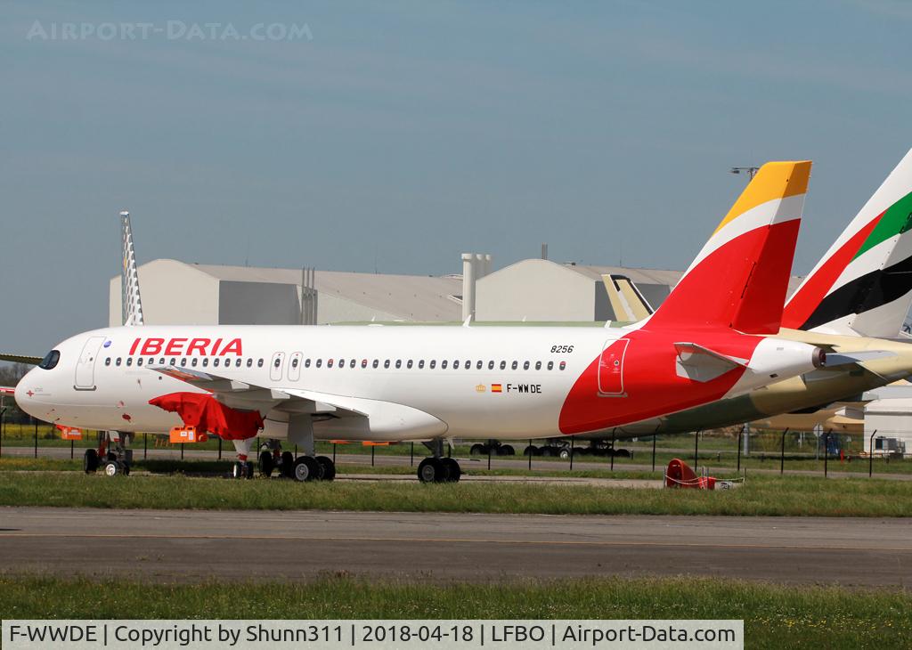 F-WWDE, 2018 Airbus A320-251N C/N 8256, C/n 8256 - To be EC-MXY