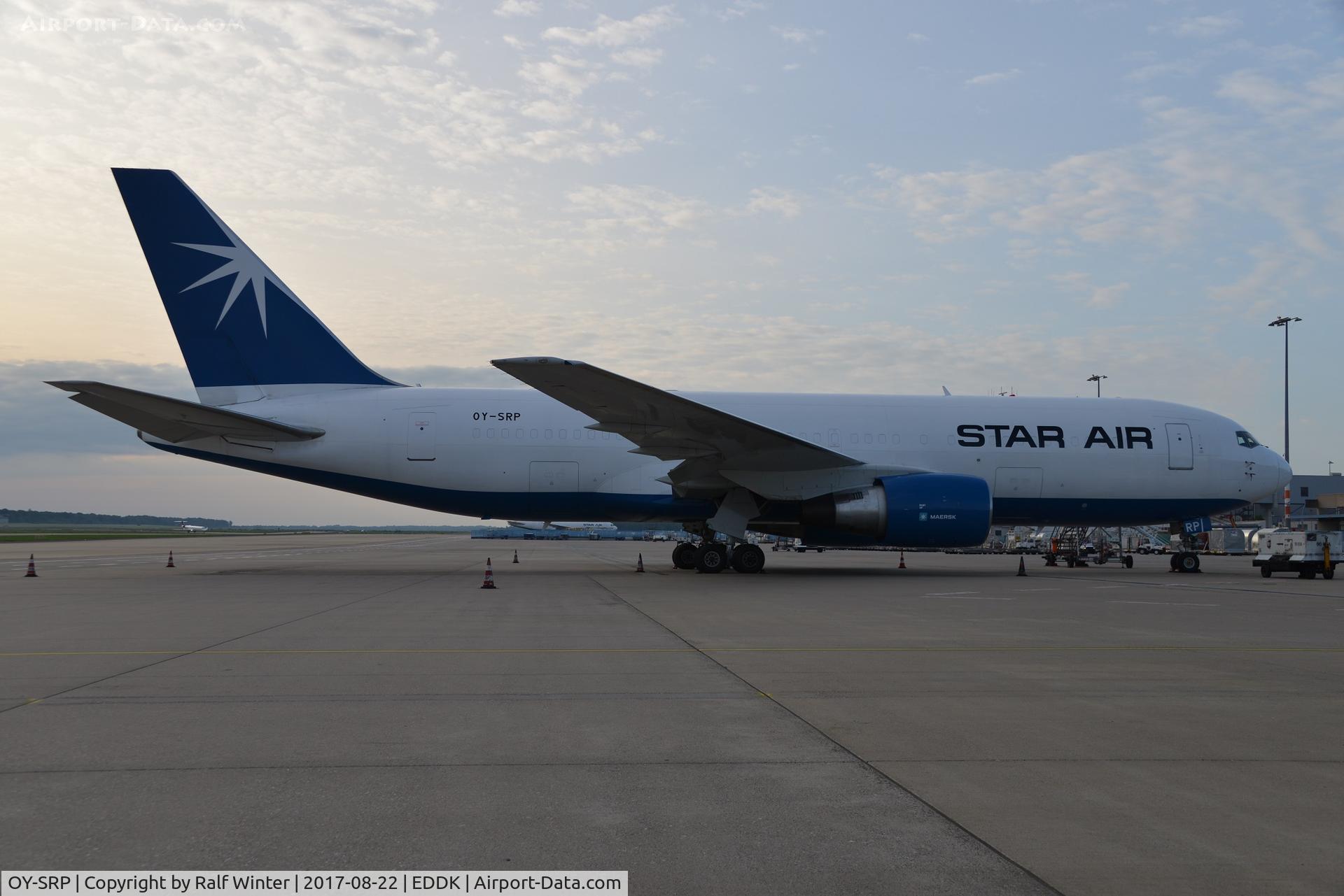 OY-SRP, 1982 Boeing 767-232 C/N 22220, Boeing 767-232BDSF - DQ SRR Star Air Freight - 22220 - OY-SRP - 22.08.2017 - CGN