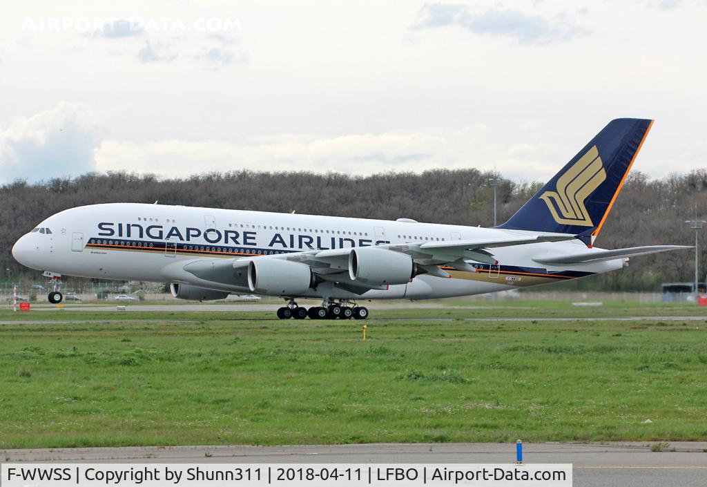 F-WWSS, 2017 Airbus A380-841 C/N 0251, C/n 0251 - To be 9V-SKW