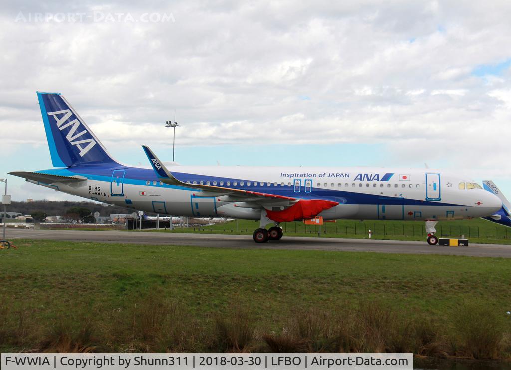 F-WWIA, 2018 Airbus A320-271N C/N 8196, C/n 8196 - To be JA214A