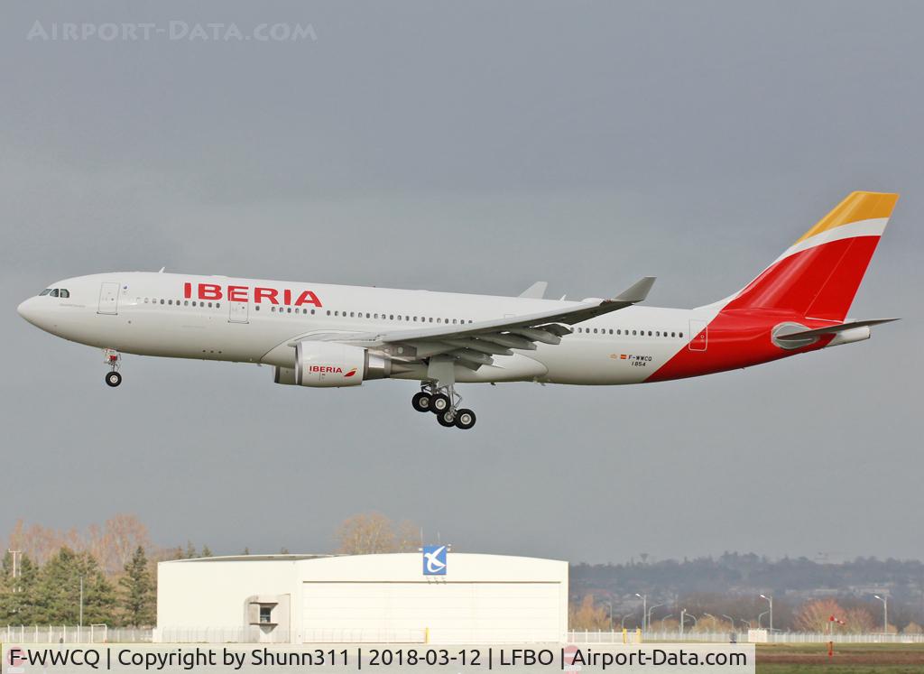 F-WWCQ, 2018 Airbus A330-202 C/N 1854, C/n 1854 - To be EC-MUD