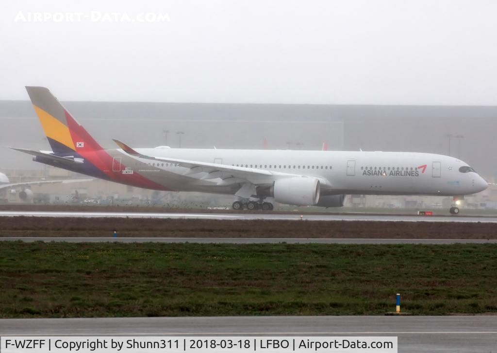 F-WZFF, 2018 Airbus A350-941 C/N 0198, C/n 0198 - To be HL7771