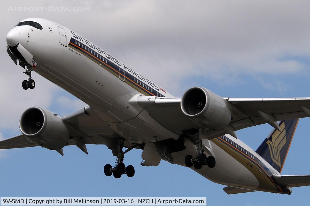 9V-SMD, 2016 Airbus A350-941 C/N 037, FINALS