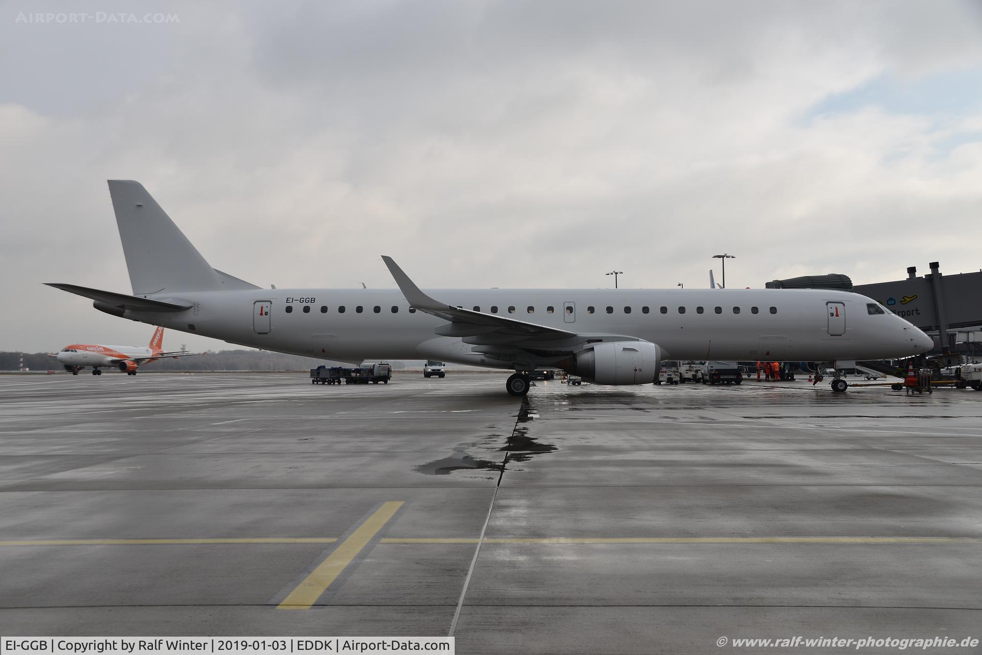 EI-GGB, 2008 Embraer 195LR (ERJ-190-200LR) C/N 19000204, Embraer ERJ-195LR 190-200LR - STK Stobart Air - 19000204 - EI-GGB - 03.01.2019 - CGN