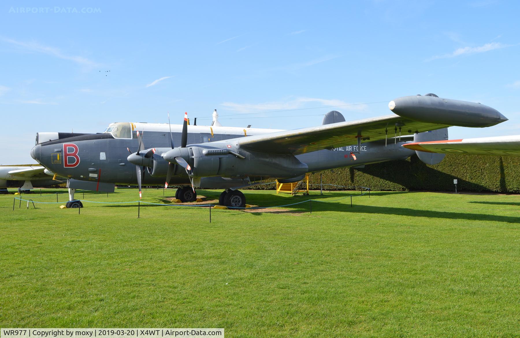 WR977, Avro 716 Shackleton MR.3 C/N Not found WR977, Avro 716 Shackleton MR.3 at Winthorpe.
